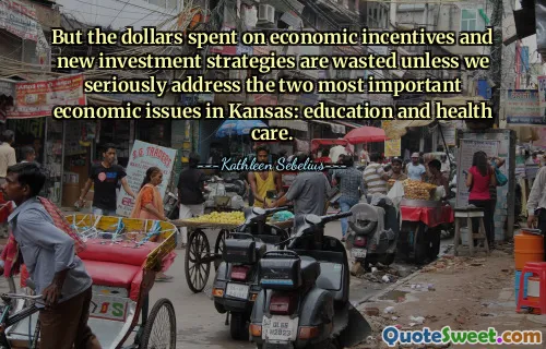 Pero los dólares gastados en incentivos económicos y nuevas estrategias de inversión se desperdician a menos que abordemos seriamente los dos temas económicos más importantes en Kansas: la educación y la atención médica.