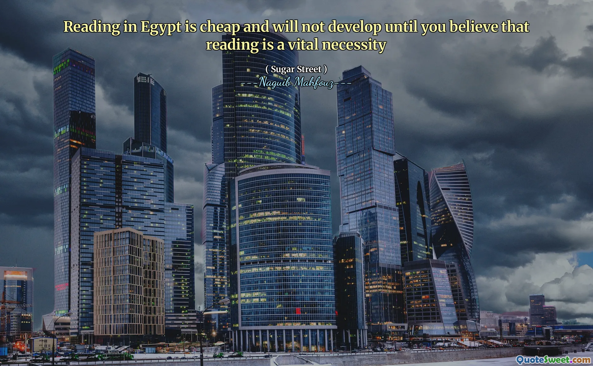 القراءة في مصر رخيصة ولن تتطور حتى تعتقد أن القراءة هي ضرورة حيوية