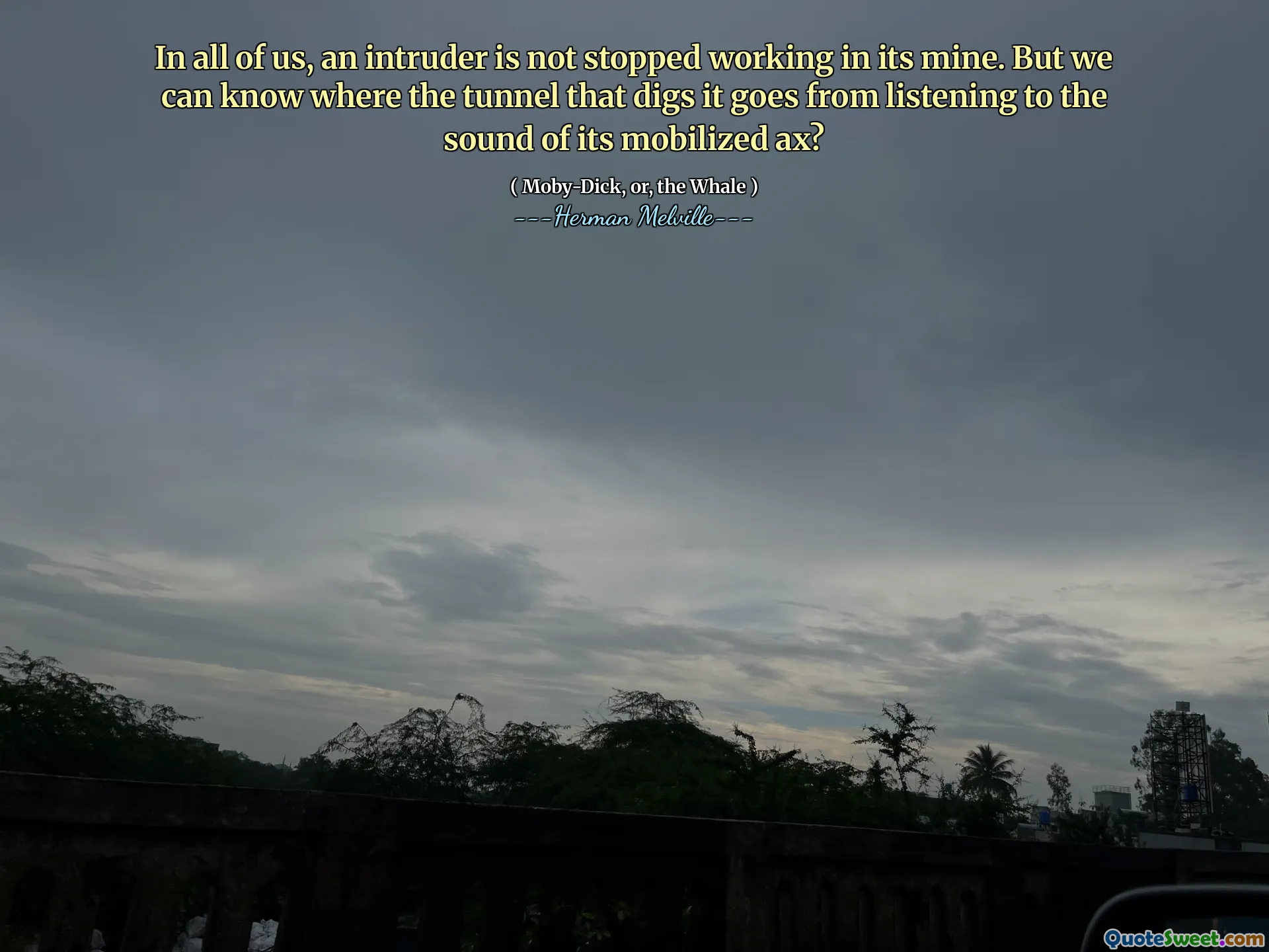 在我们所有人中，入侵者并没有停止在其矿山中工作。但是，我们可以知道挖掘出的隧道从聆听动员斧头的声音到哪里？