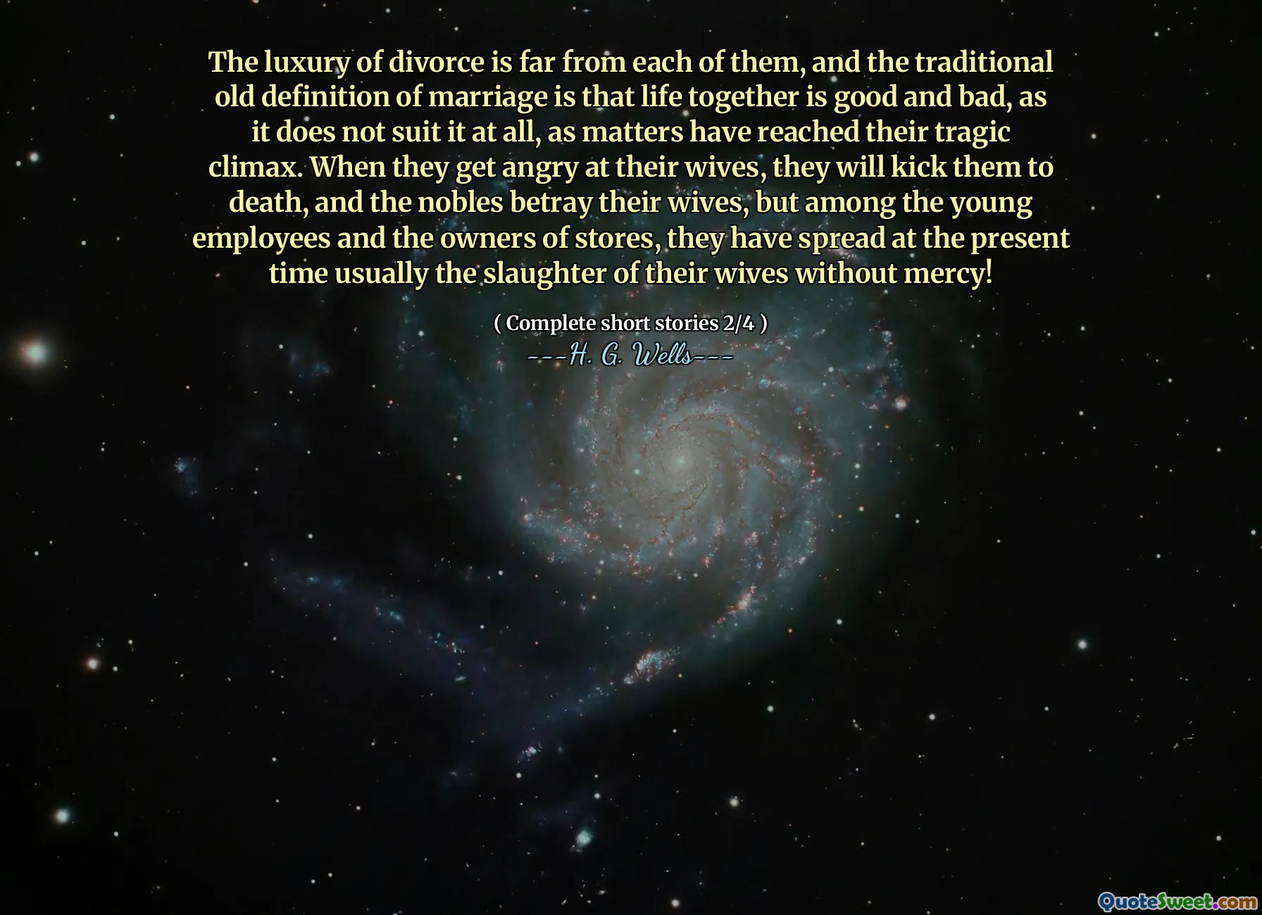 The luxury of divorce is far from each of them, and the traditional old definition of marriage is that life together is good and bad, as it does not suit it at all, as matters have reached their tragic climax. When they get angry at their wives, they will kick them to death, and the nobles betray their wives, but among the young employees and the owners of stores, they have spread at the present time usually the slaughter of their wives without mercy!