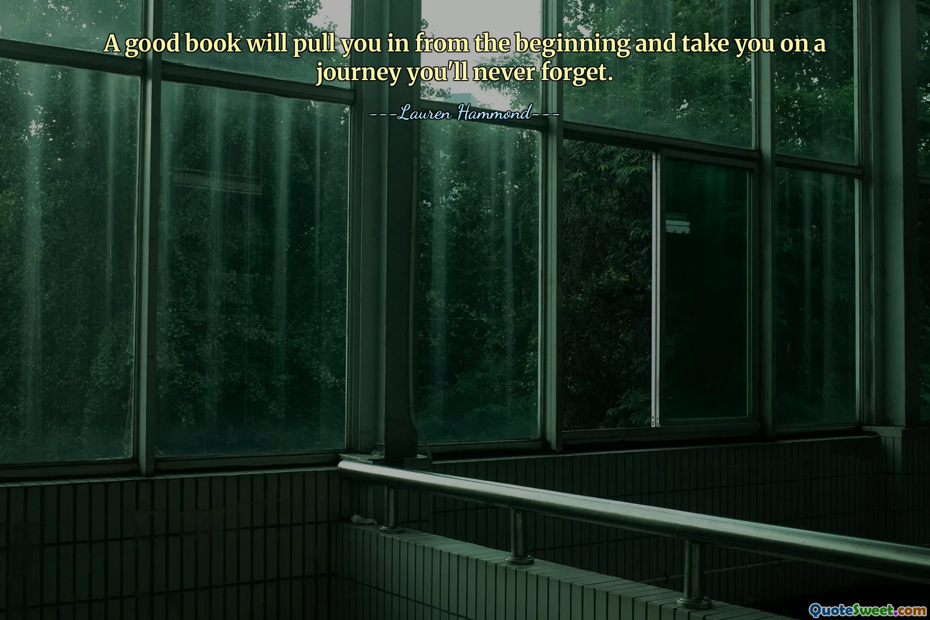 A good book will pull you in from the beginning and take you on a journey you'll never forget.