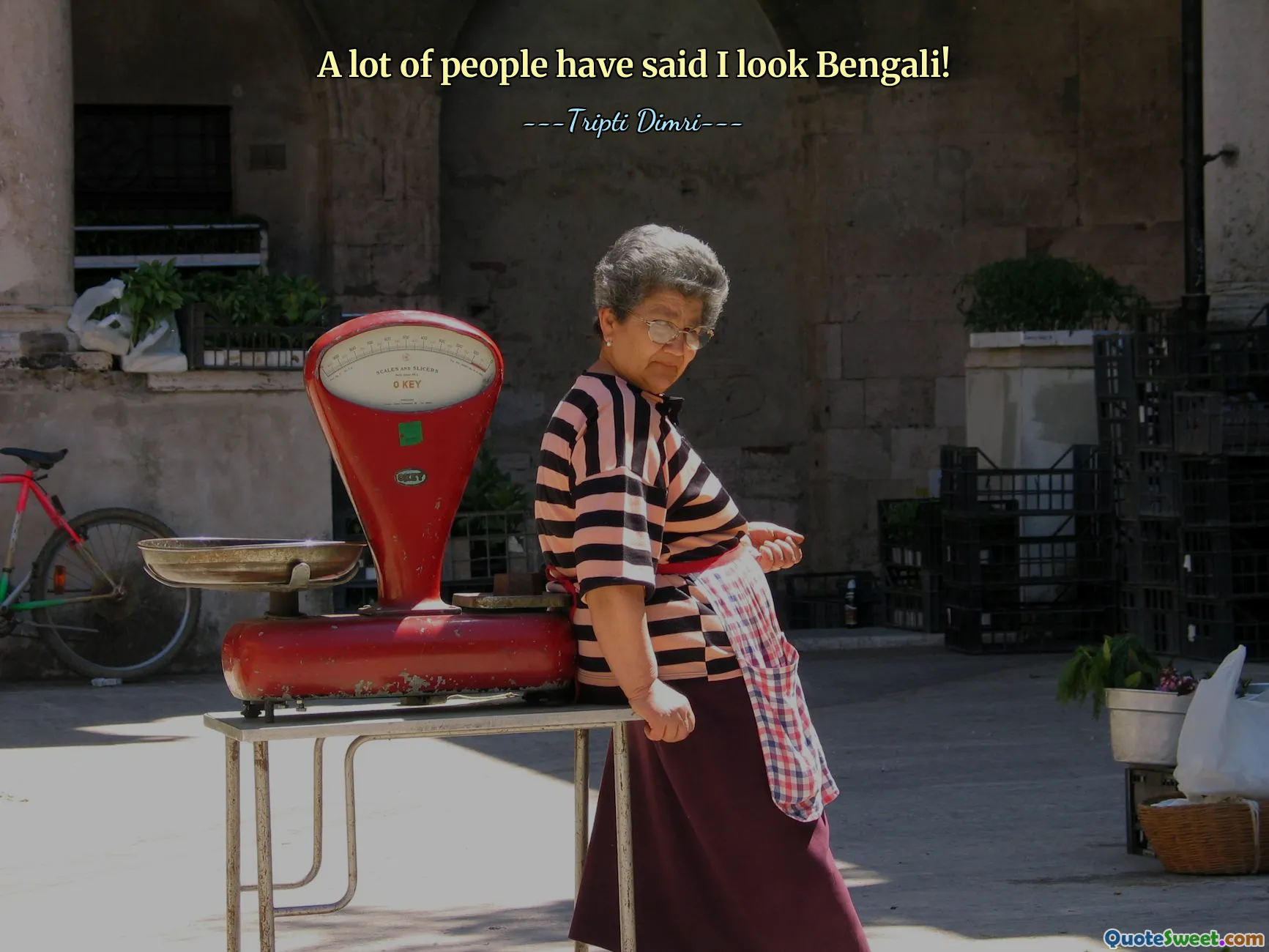 A lot of people have said I look Bengali!