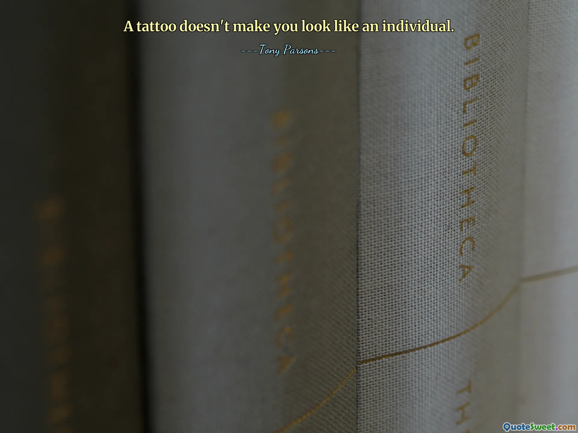 الوشم لا يجعلك تبدو كفرد.