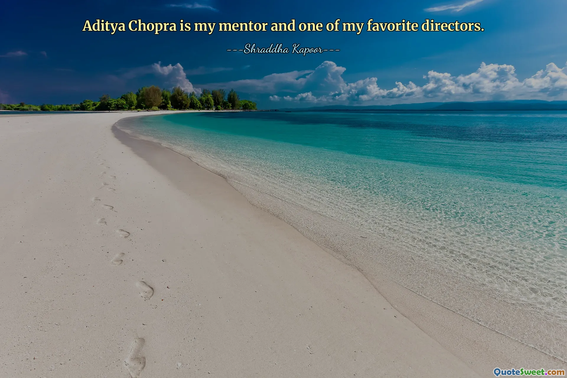 Aditya Chopra ist mein Mentor und einer meiner Lieblingsregisseure.