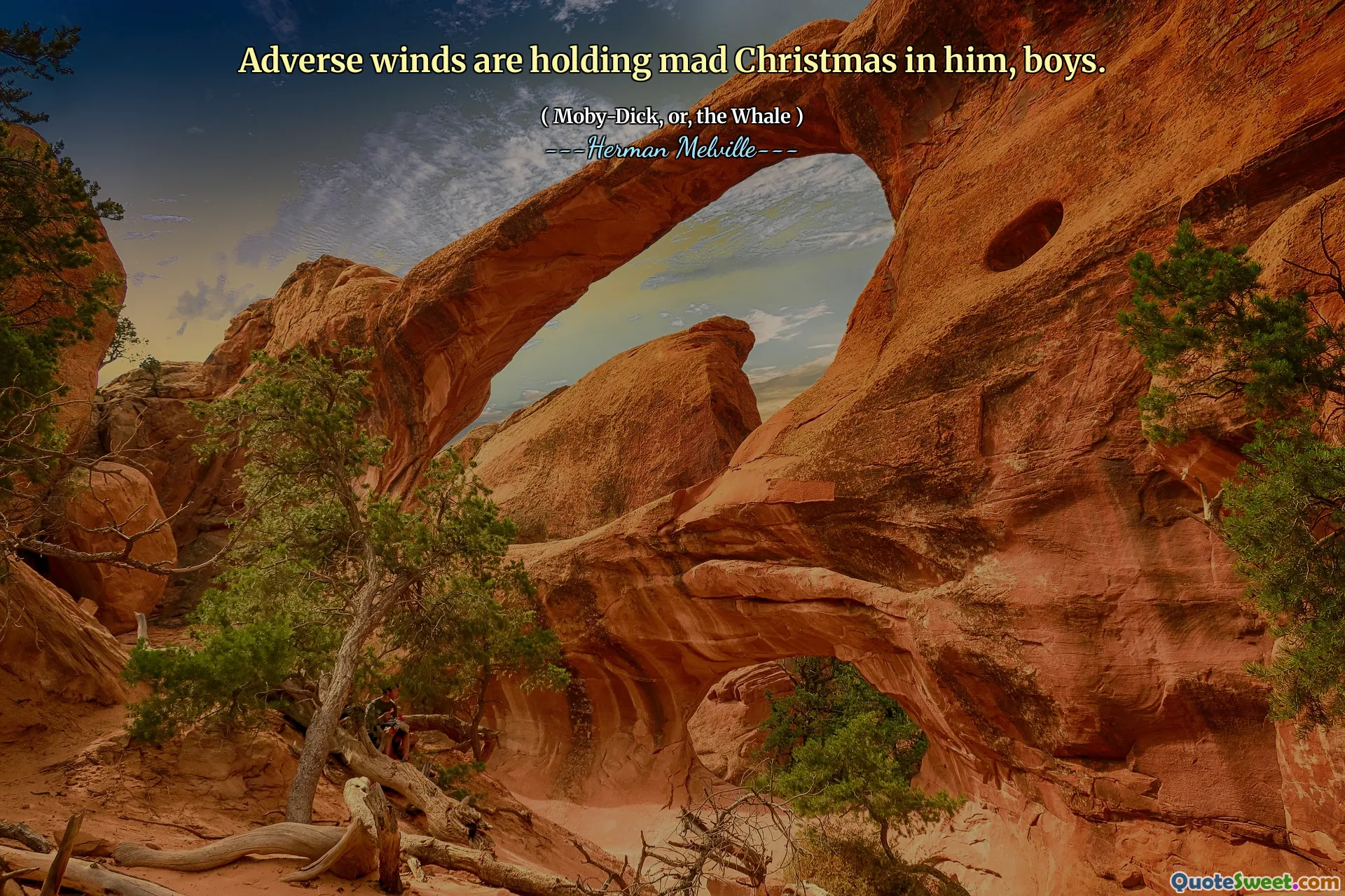 Nepříznivé větry v něm drží šílené Vánoce, chlapci.