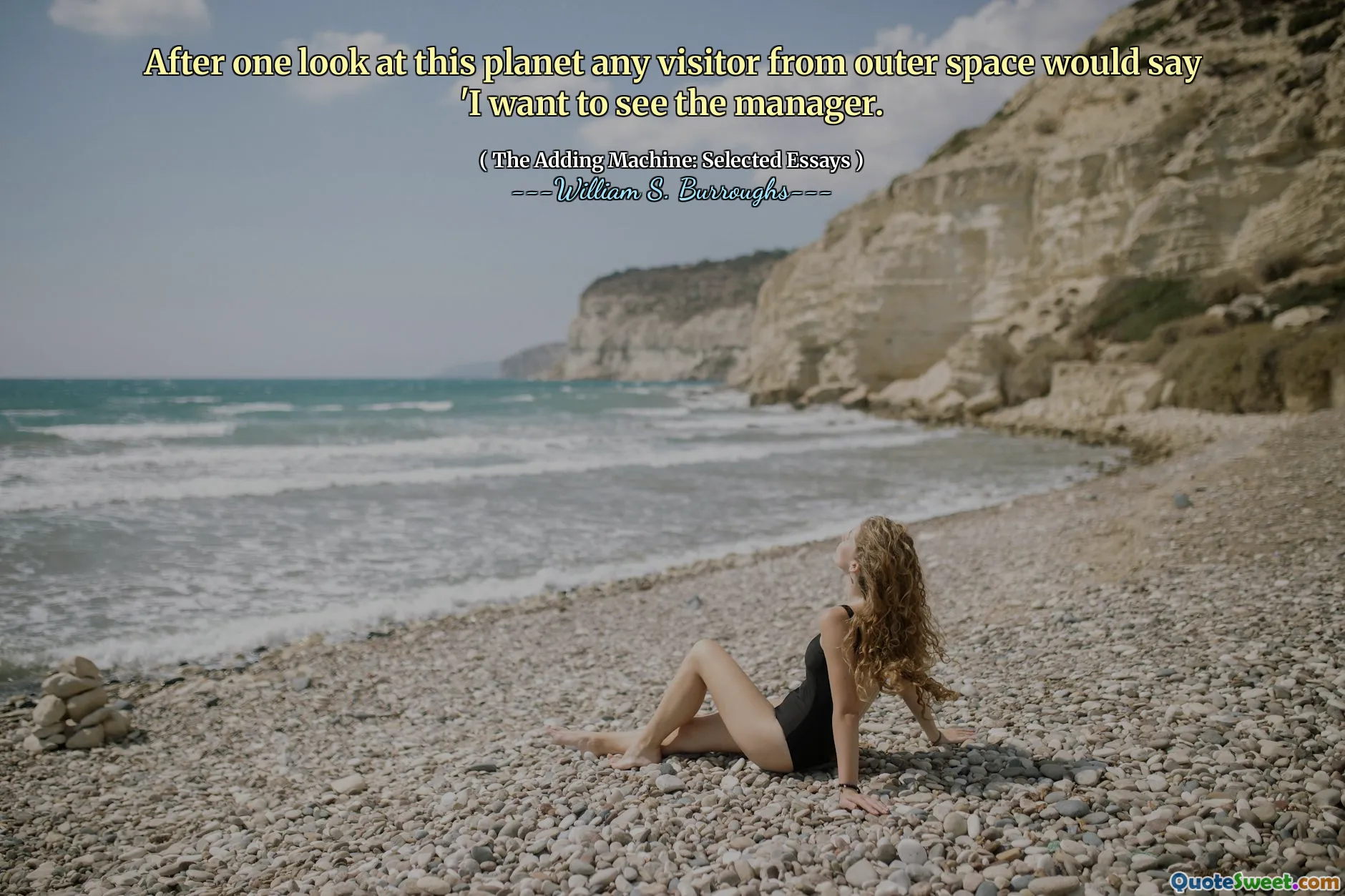 Na een blik op deze planeet zou elke bezoeker uit de ruimte zeggen: 'Ik wil de manager zien.