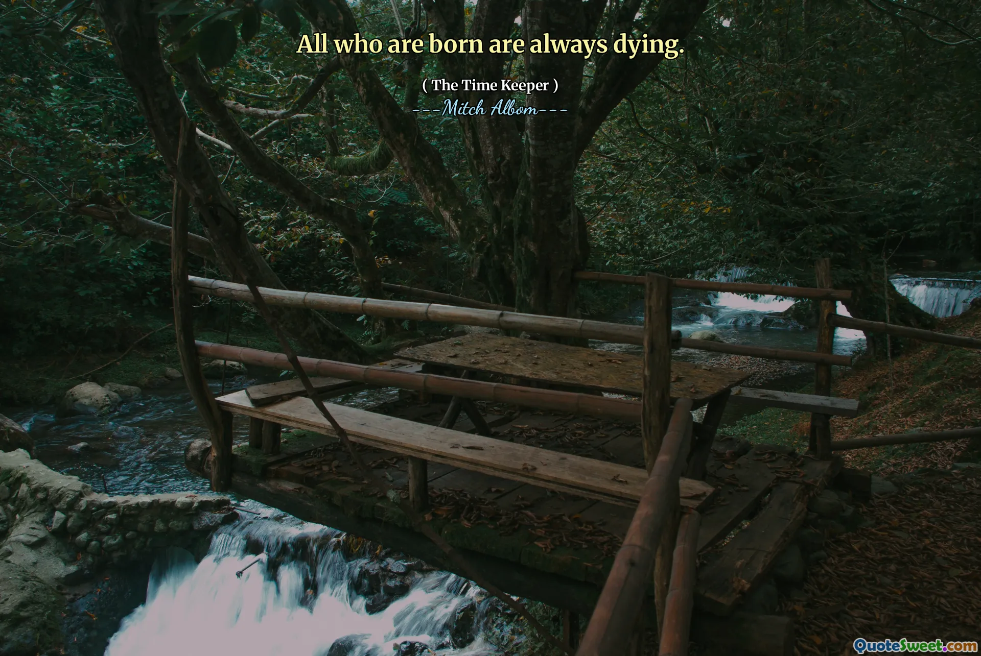 Tutti coloro che nascono muoiono sempre.