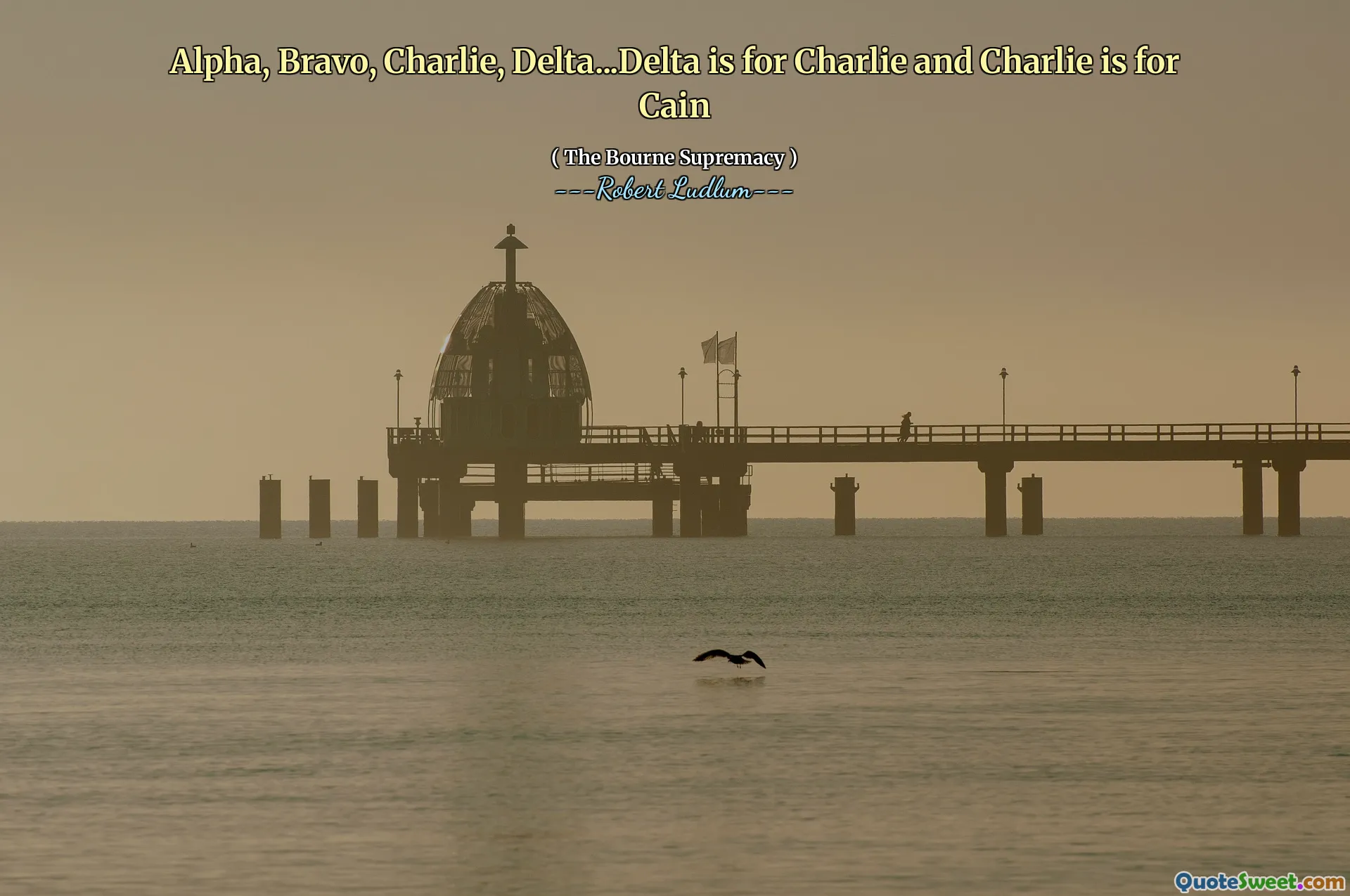 Alpha, Bravo, Charlie, Delta ... Delta er for Charlie og Charlie er for Kain