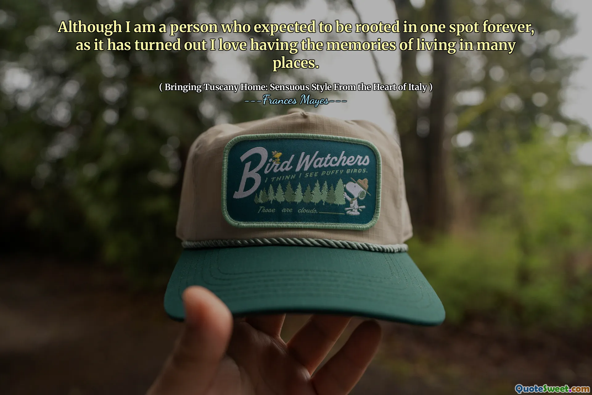 Chociaż jestem osobą, która spodziewała się na zawsze zakorzeniona w jednym miejscu, jak się okazało, uwielbiam mieć wspomnienia życia w wielu miejscach.