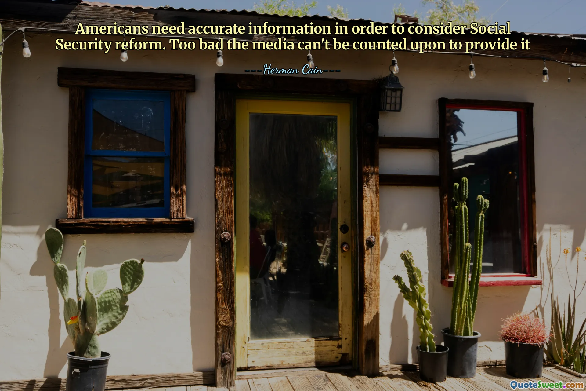 Americans need accurate information in order to consider Social Security reform. Too bad the media can't be counted upon to provide it