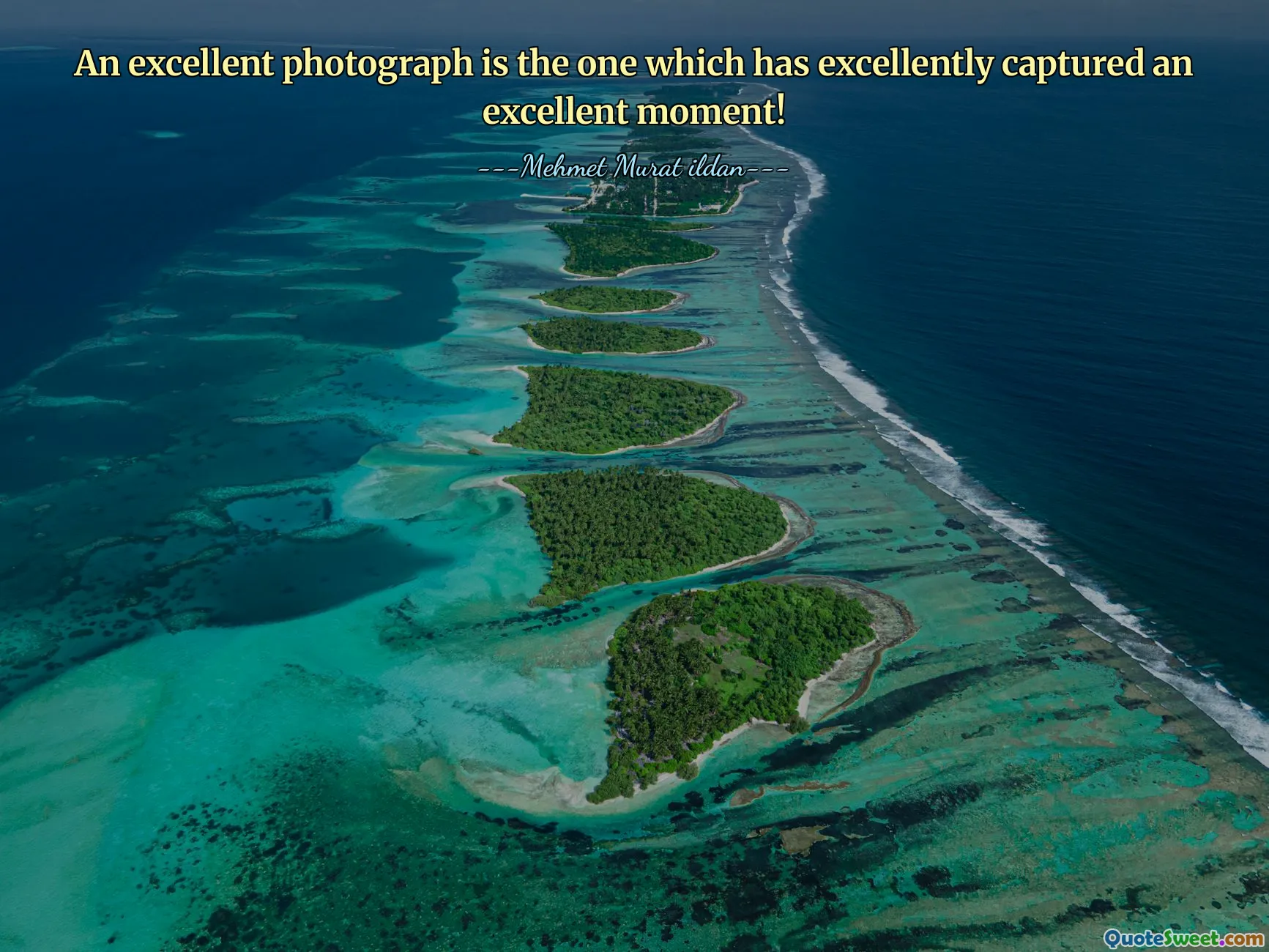 An excellent photograph is the one which has excellently captured an excellent moment!