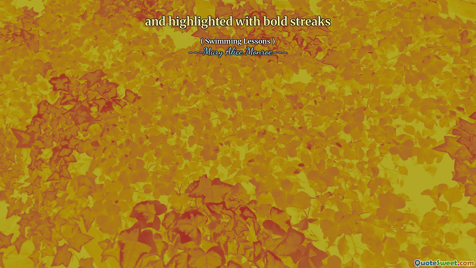 og fremhevet med dristige streker