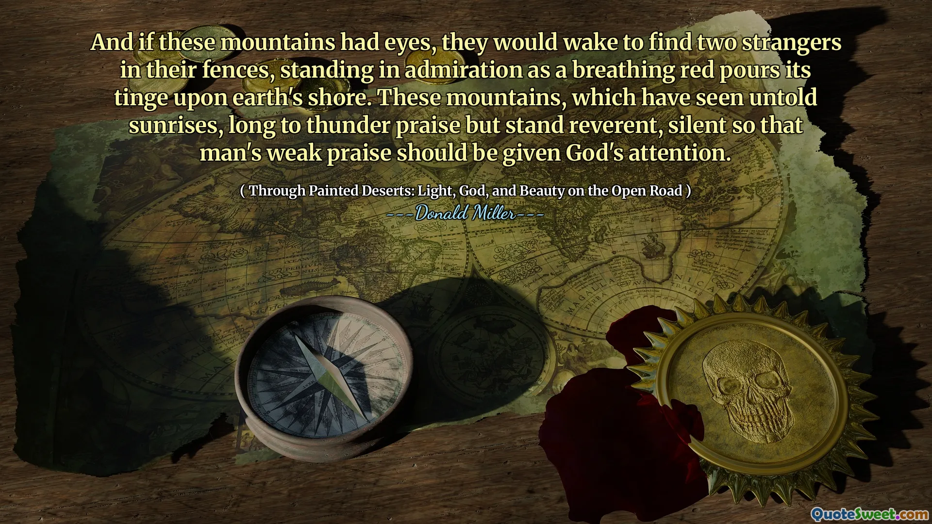 而且，如果这些山脉有眼睛，他们会醒来，在篱笆上发现两个陌生人，敬佩，因为呼吸红色将其淡淡的色调倾倒在地球的岸上。这些山脉已经看到了不为人知的日出，长期以来雷声赞美，但虔诚，保持沉默，以便应该给予上帝的薄弱赞美。