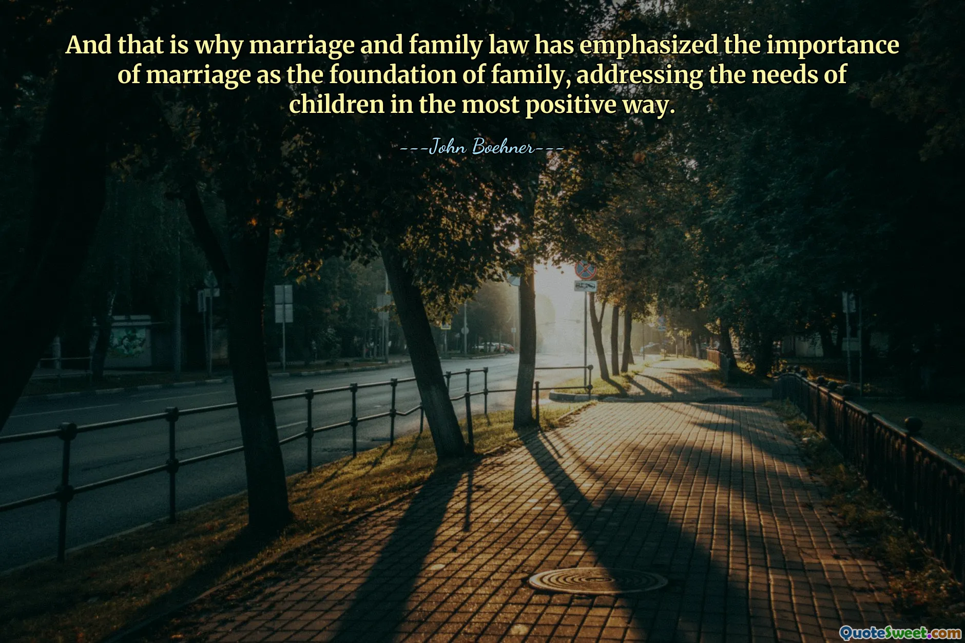 और यही कारण है कि विवाह और परिवार कानून ने बच्चों की जरूरतों को सबसे सकारात्मक तरीके से संबोधित करते हुए, परिवार की नींव के रूप में विवाह के महत्व पर जोर दिया है।