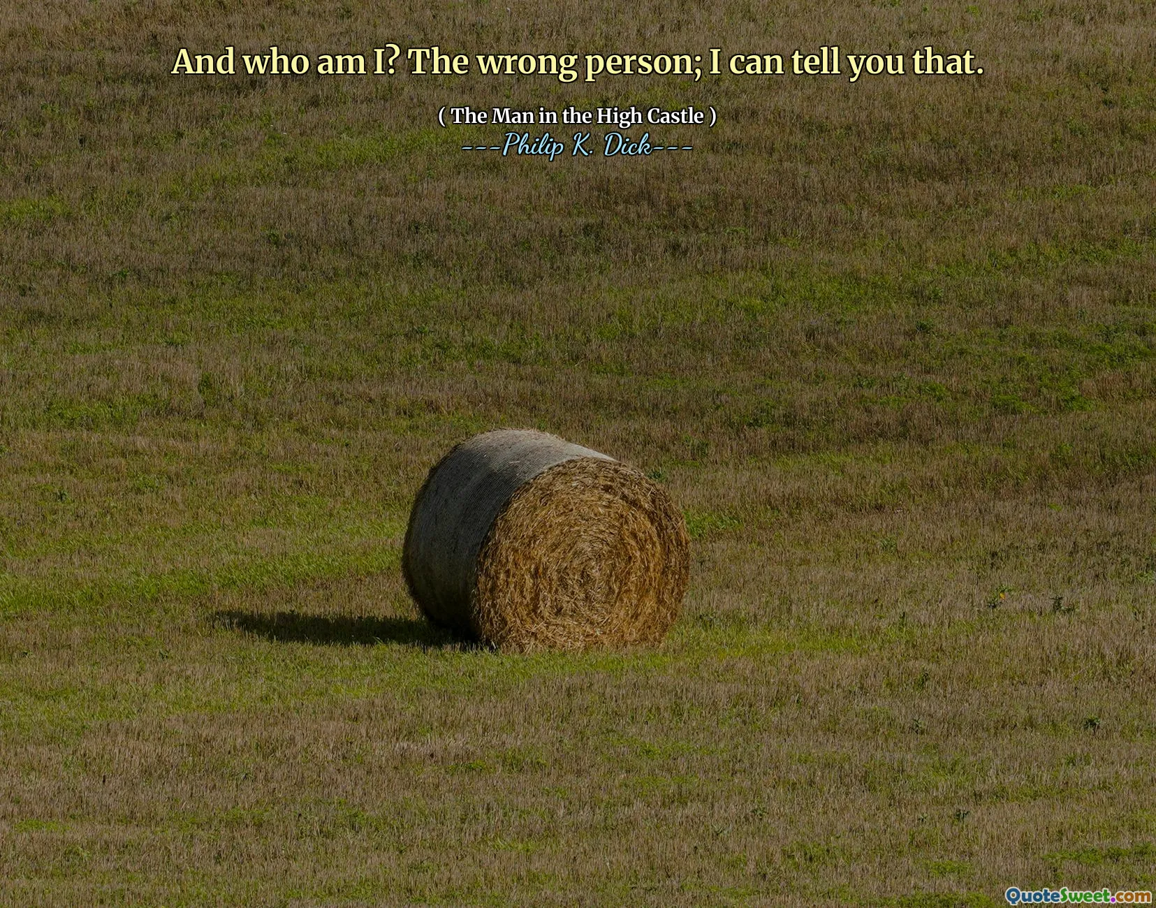 और मैं कौन हूं? गलत व्यक्ति; हम आपको वह बता सकते हैं।