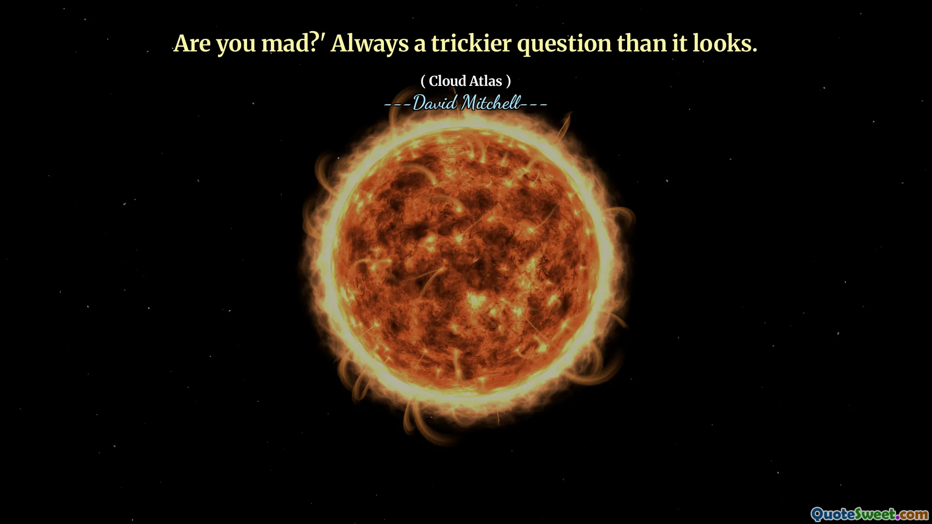 你疯了？'问题总是比看起来更棘手。