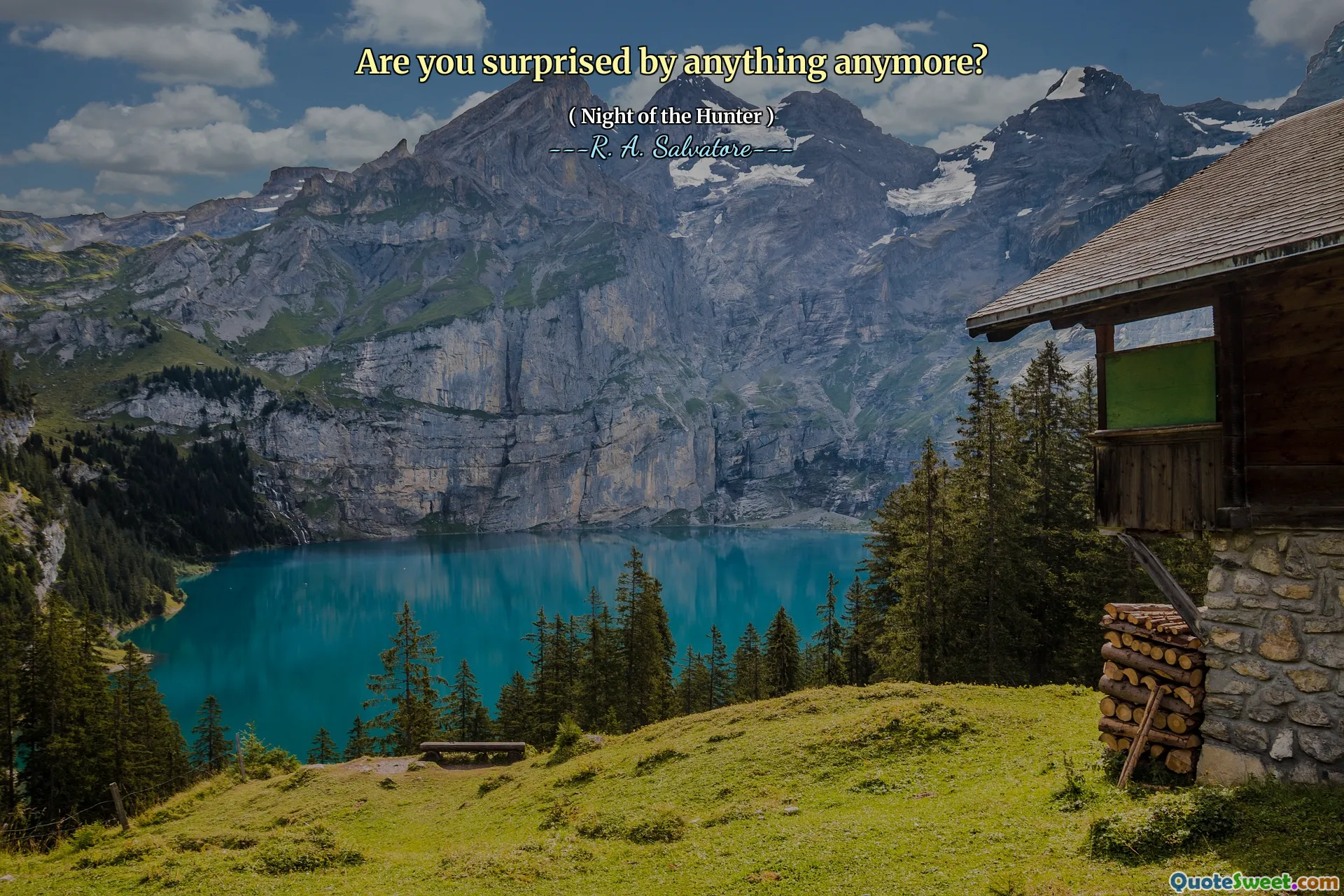 Are you surprised by anything anymore?