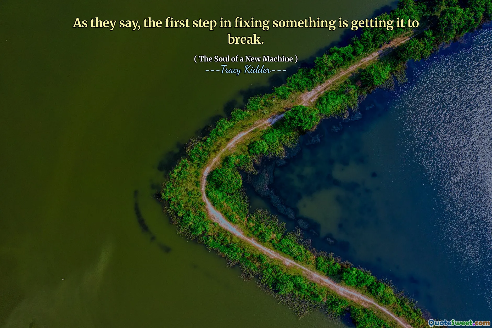 As they say, the first step in fixing something is getting it to break.