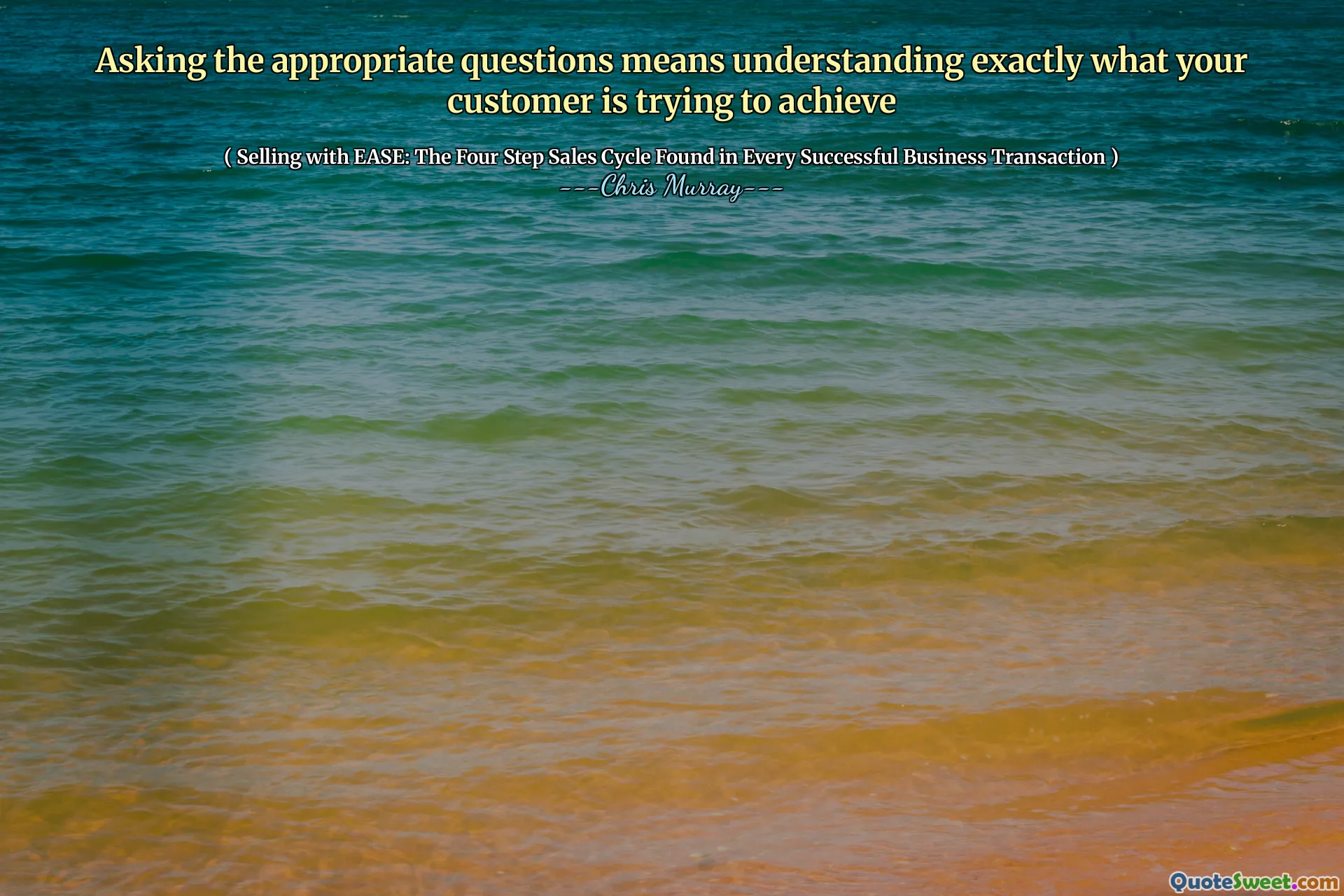 適切な質問をすることは、顧客が達成しようとしていることを正確に理解することを意味します