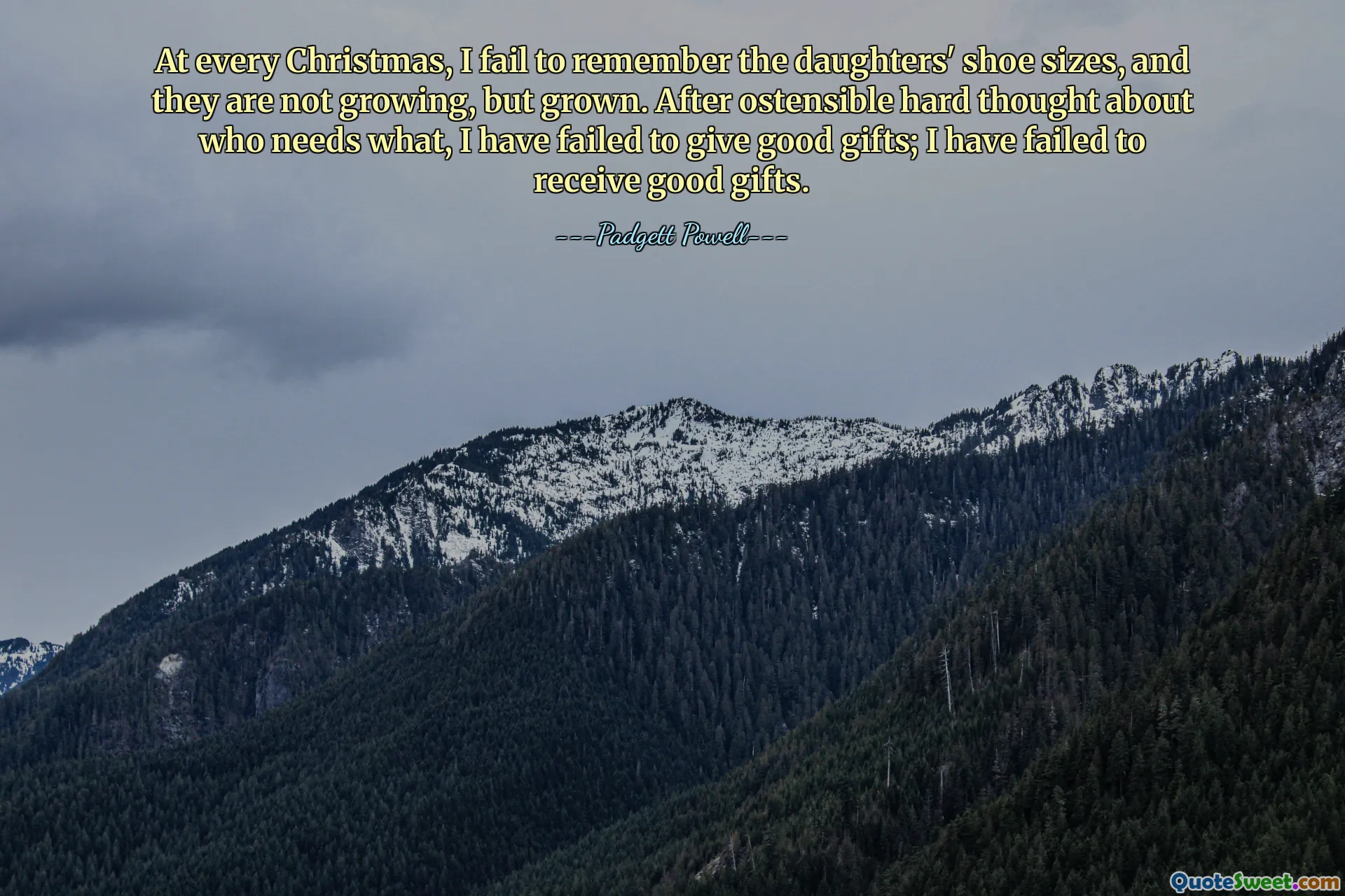 Her Noel'de kızlarımın ayakkabı numaralarını hatırlayamıyorum ve onlar büyümüyor, büyüyor. Kimin neye ihtiyacı olduğuna dair görünüşte uzun uzun düşündükten sonra, iyi hediyeler vermekte başarısız oldum; İyi hediyeler alamadım.