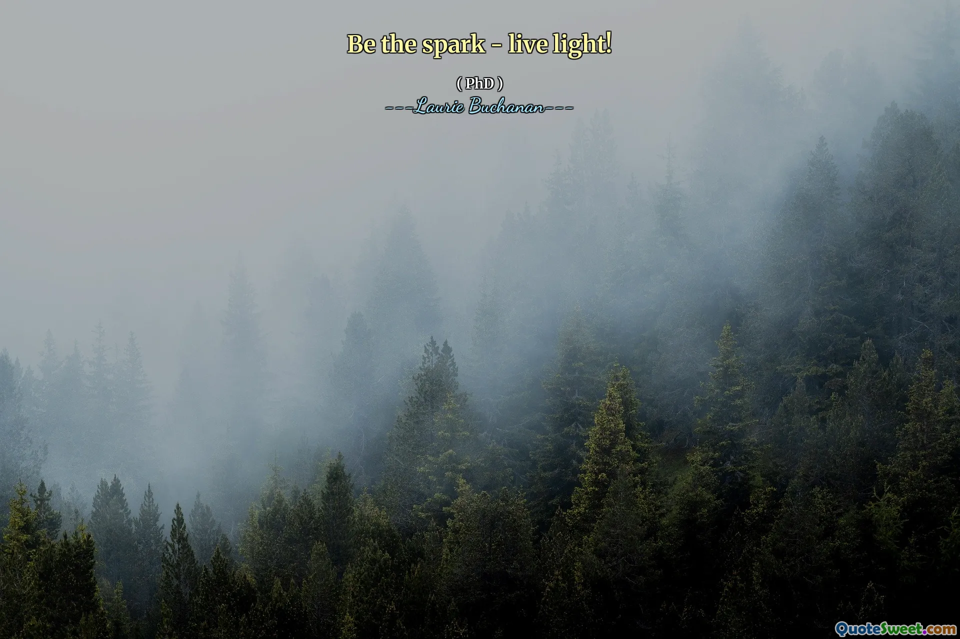 Be the spark - live light!