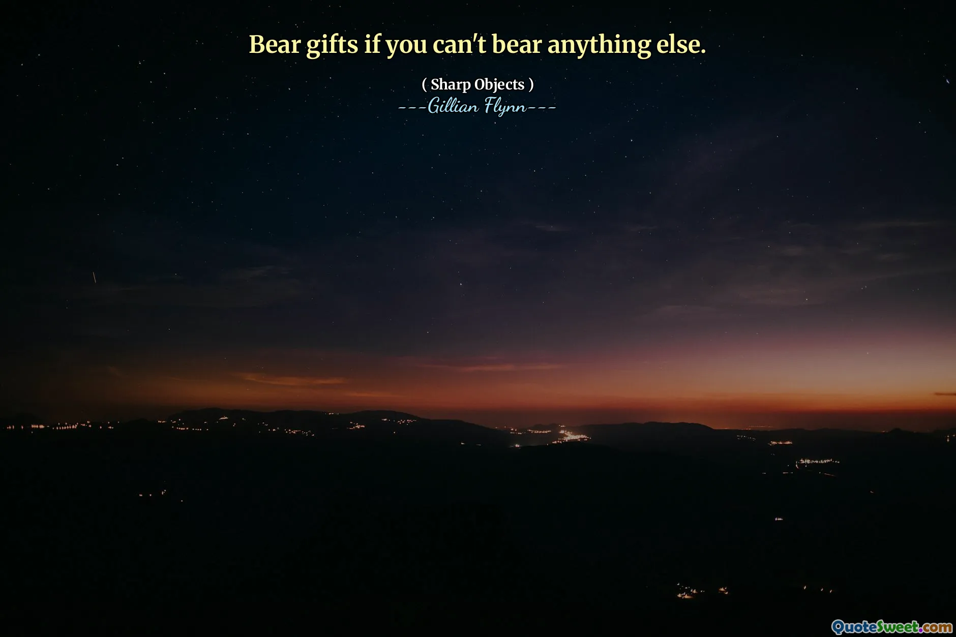 Bear gifts if you can't bear anything else.