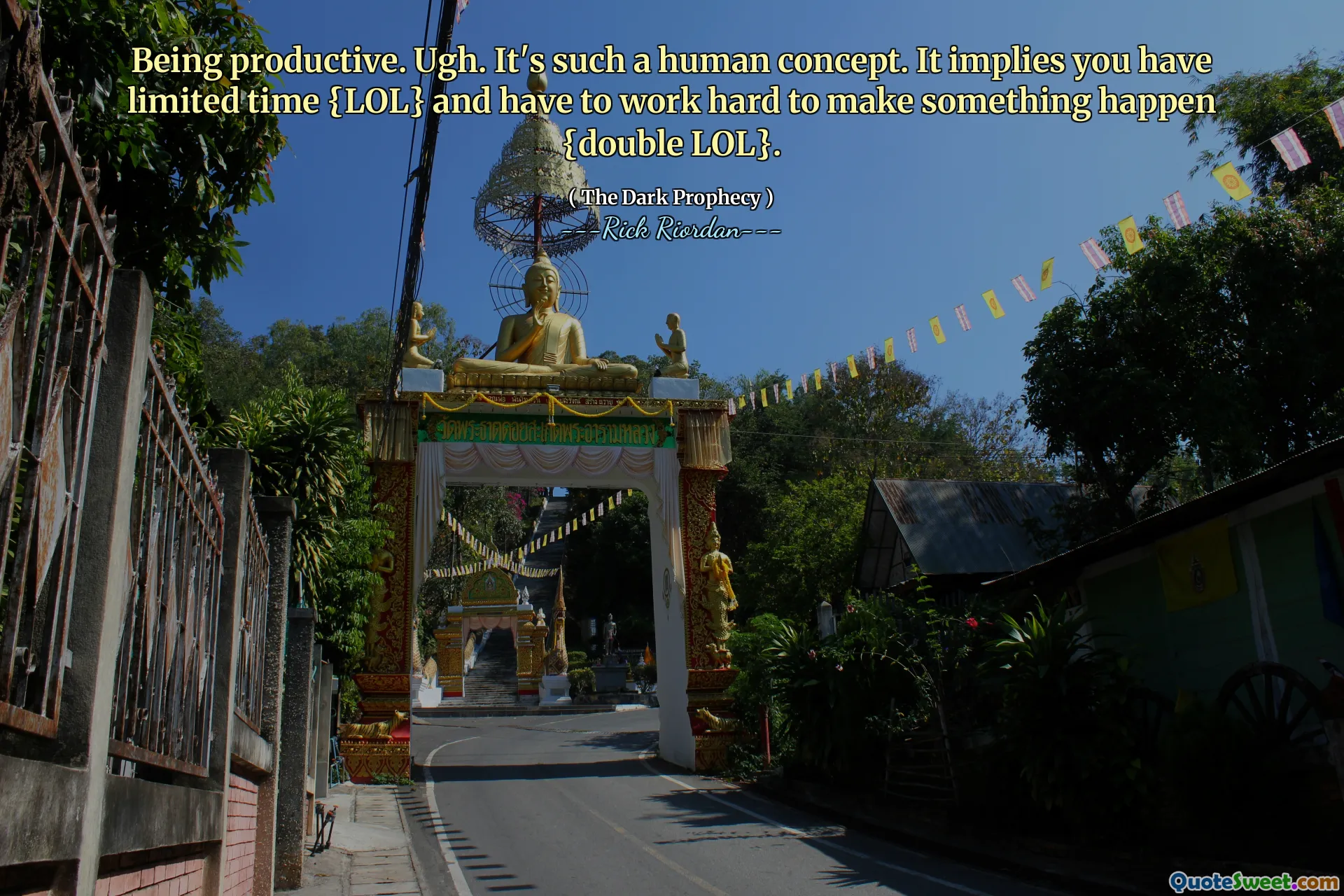 Being productive. Ugh. It's such a human concept. It implies you have limited time {LOL} and have to work hard to make something happen {double LOL}.