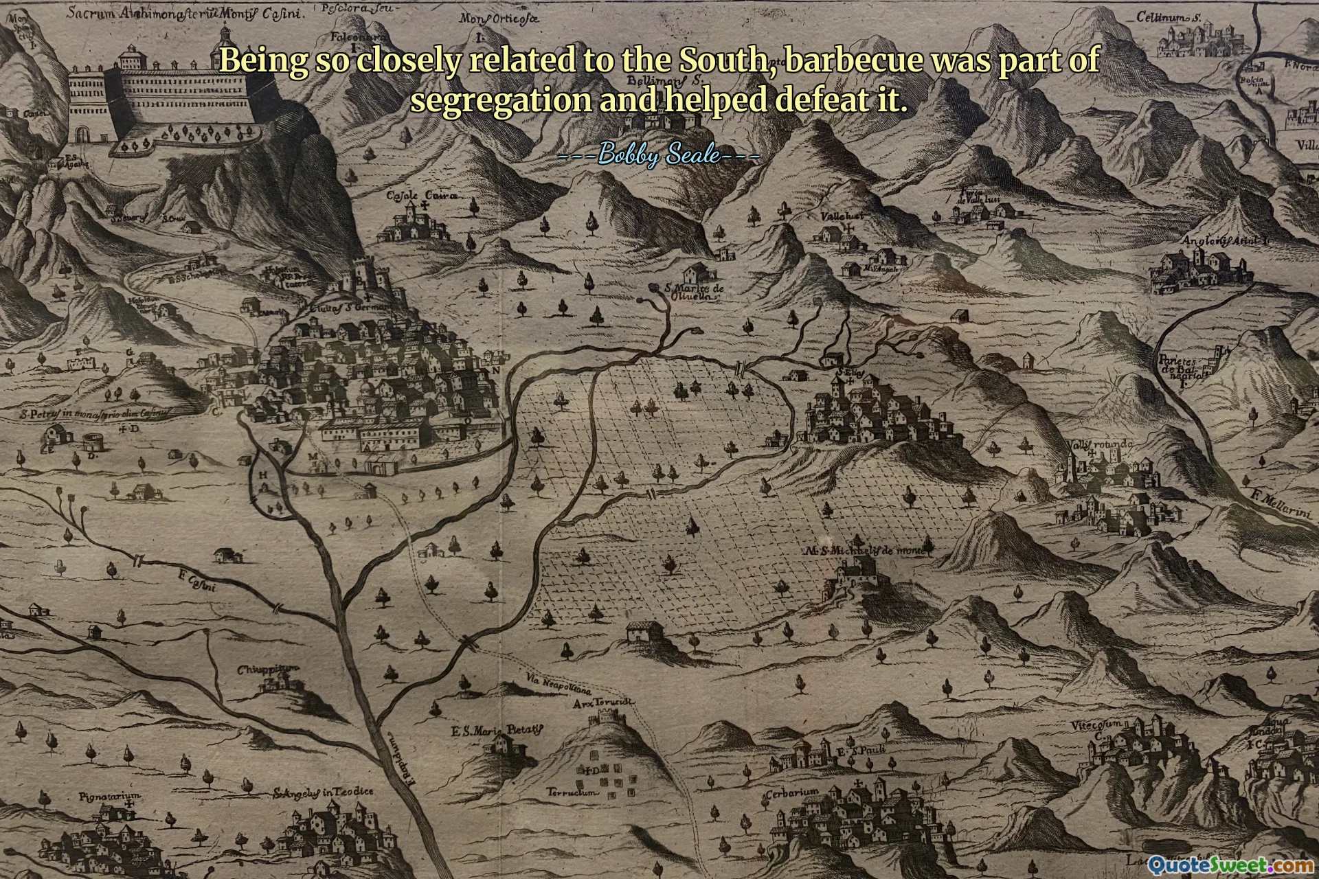 Có quan hệ mật thiết với miền Nam, thịt nướng là một phần của sự phân biệt chủng tộc và đã giúp đánh bại nó.