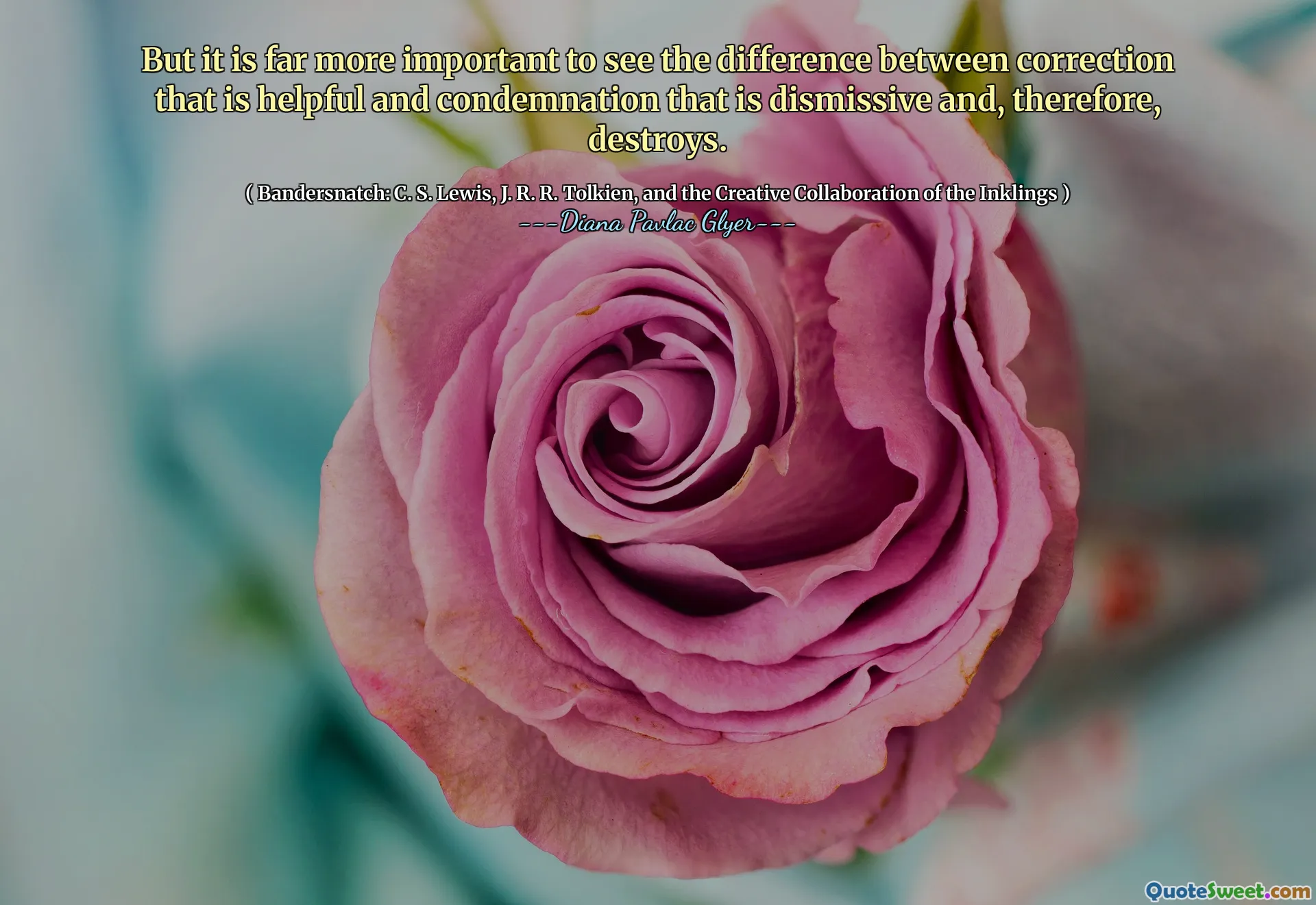 但是，看到纠正的差异是有益的和谴责，这是不屑一顾的，因此摧毁了更为重要的。