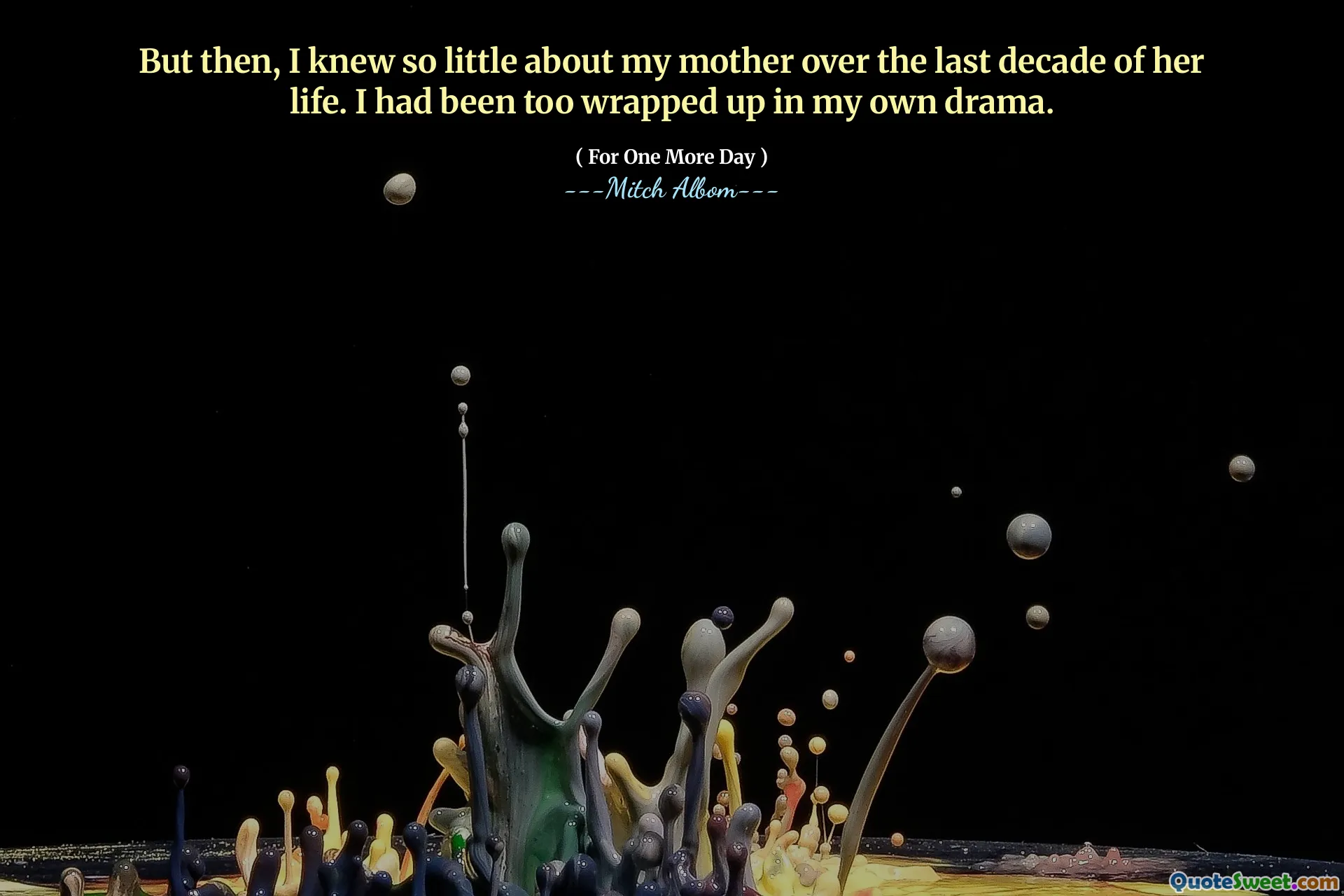 Men då visste jag så lite om min mamma under det senaste decenniet av hennes liv. Jag hade varit för insvept i mitt eget drama.