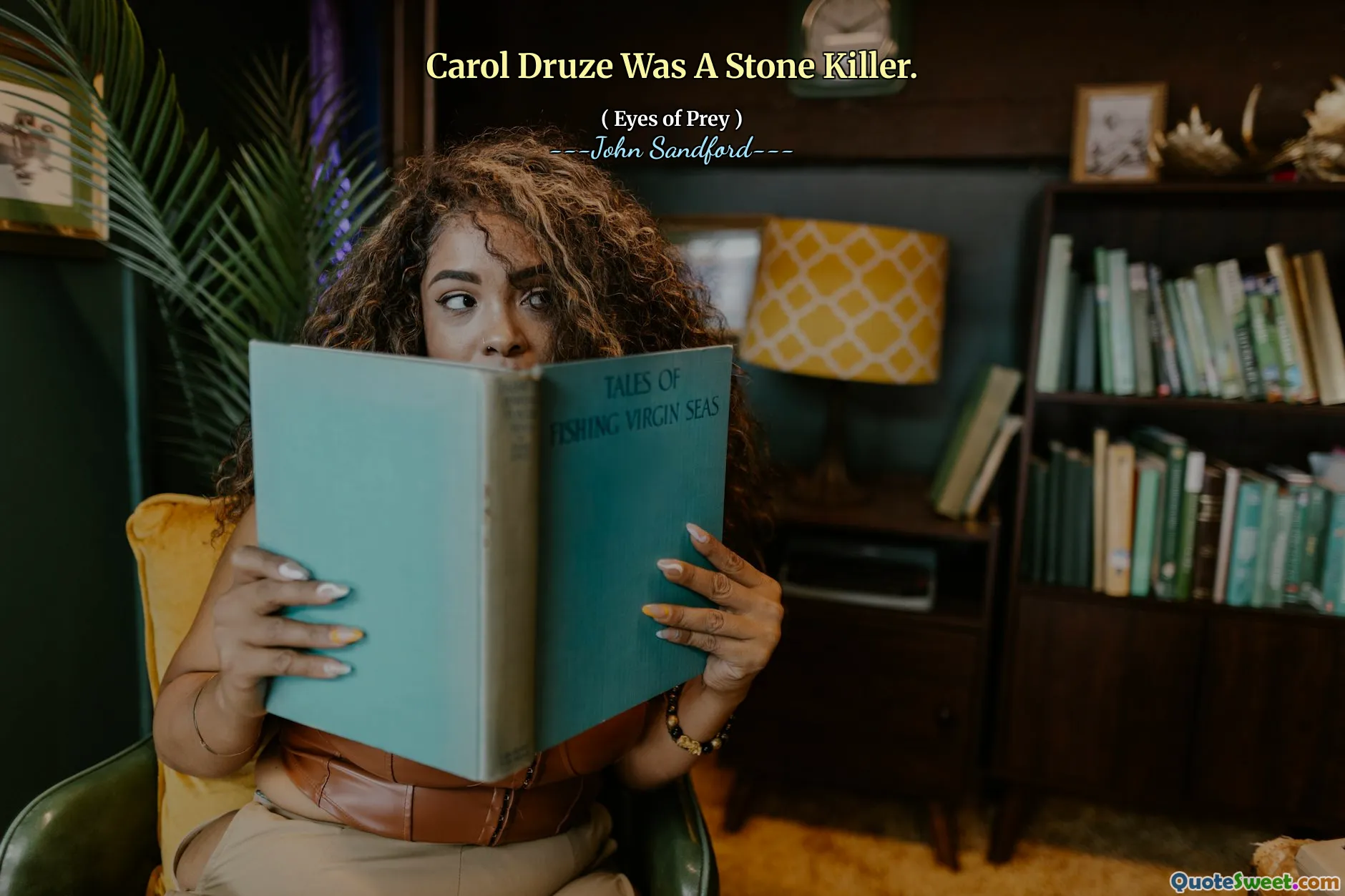 卡罗尔·德鲁兹是一个石头杀手。