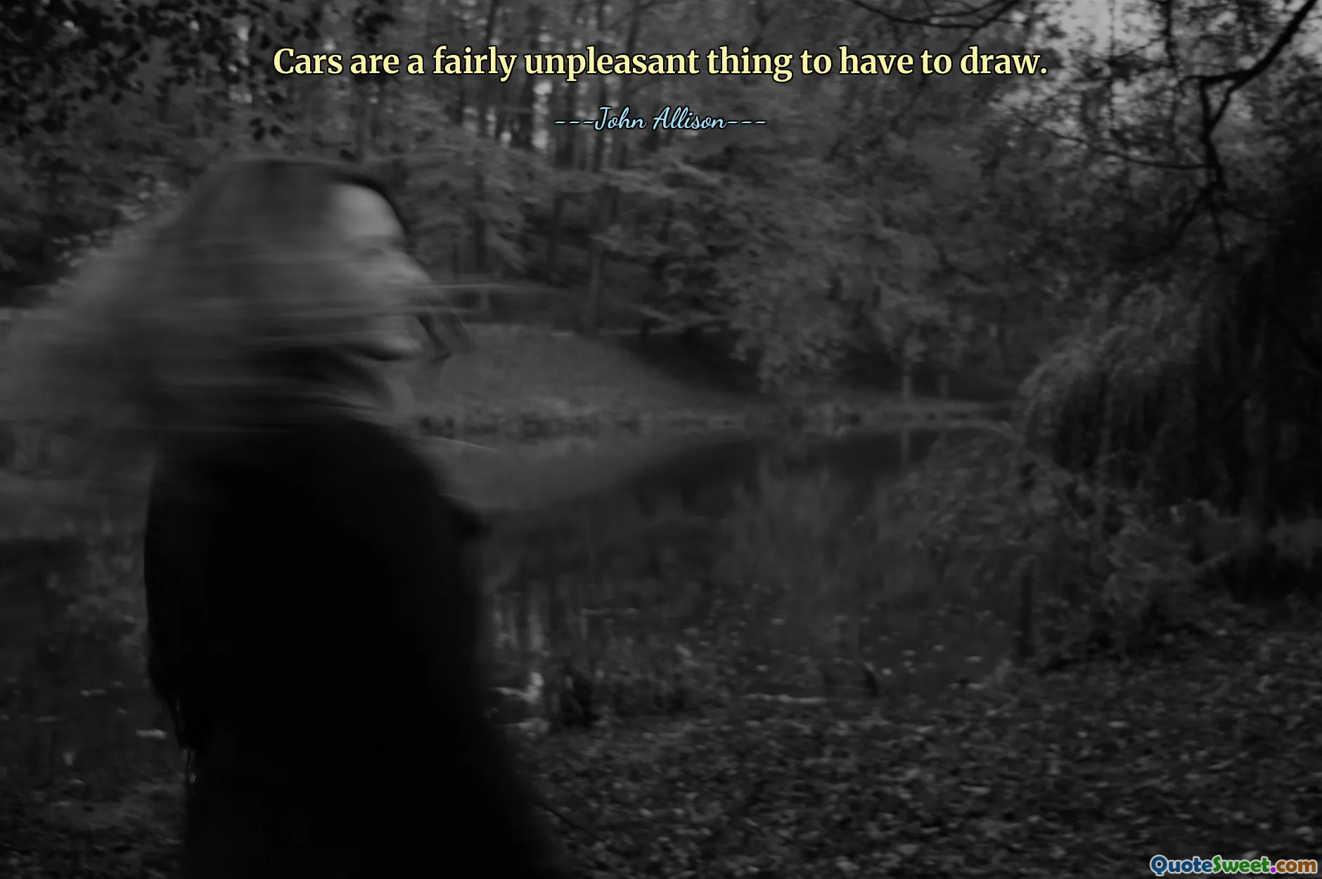 Cars are a fairly unpleasant thing to have to draw.