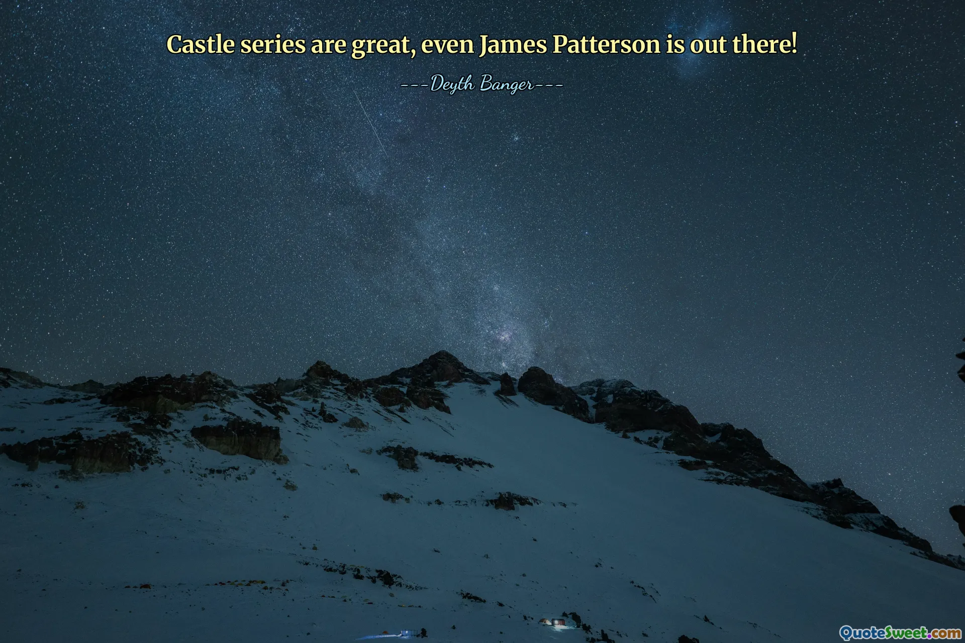 Castle series are great, even James Patterson is out there!