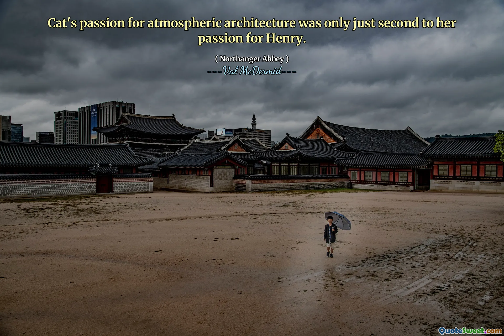 Cat's passion for atmospheric architecture was only just second to her passion for Henry.