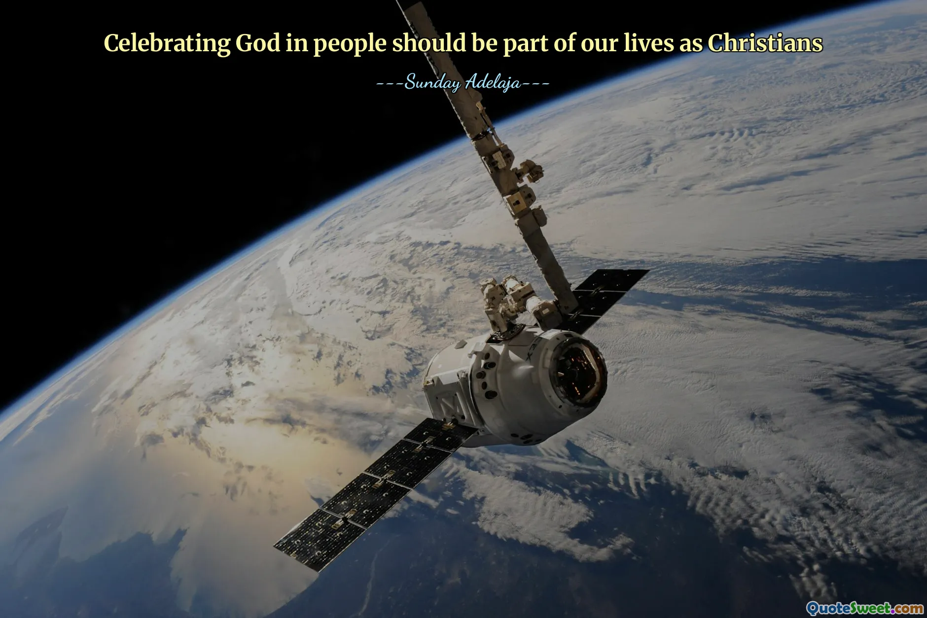 Celebrating God in people should be part of our lives as Christians