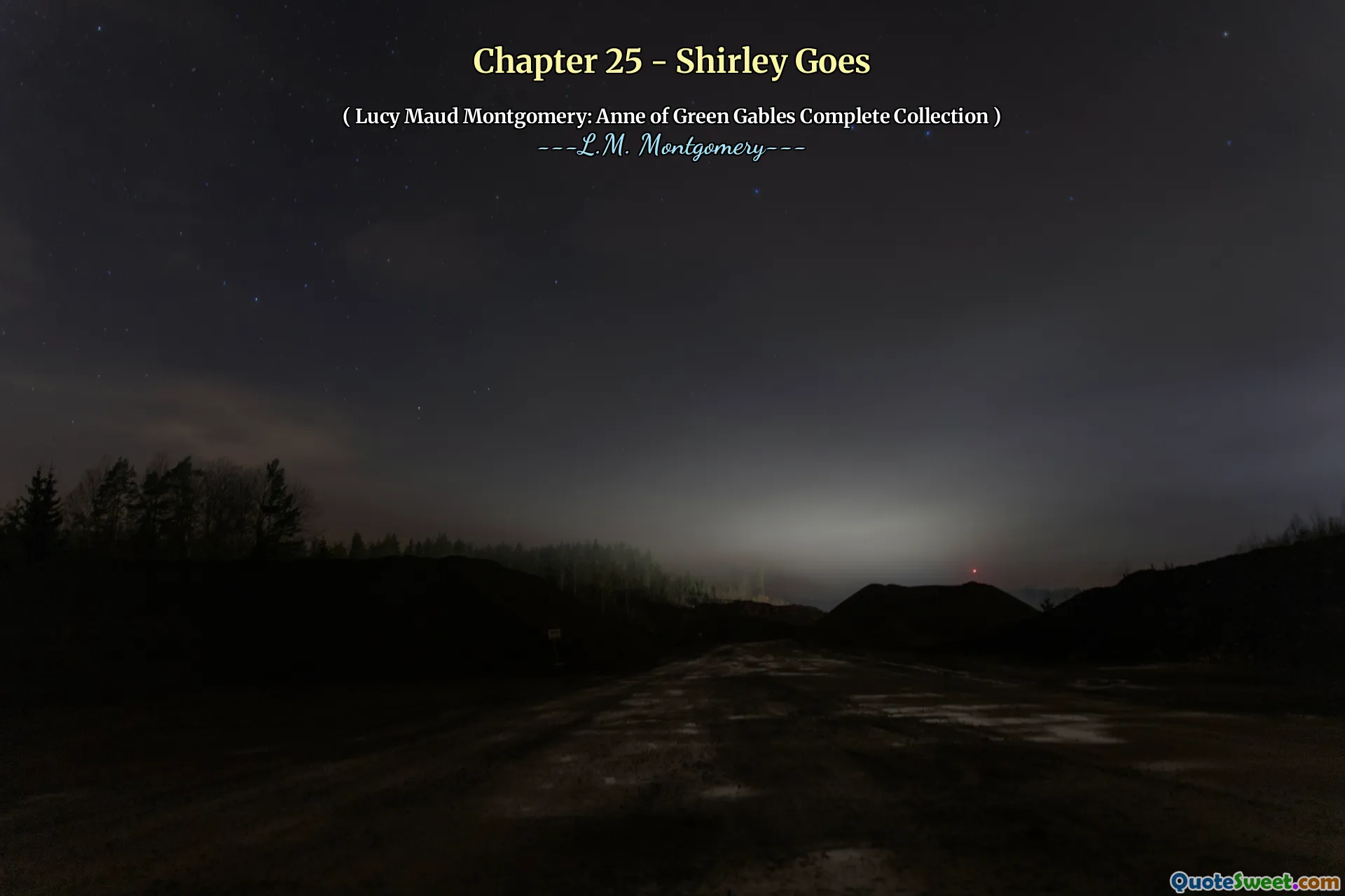 Chapter 25 - Shirley Goes