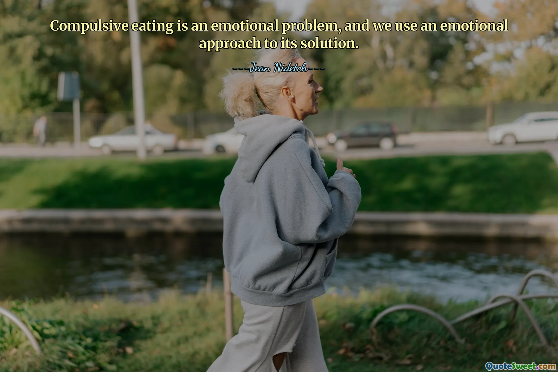 Compulsive eating is an emotional problem, and we use an emotional approach to its solution.