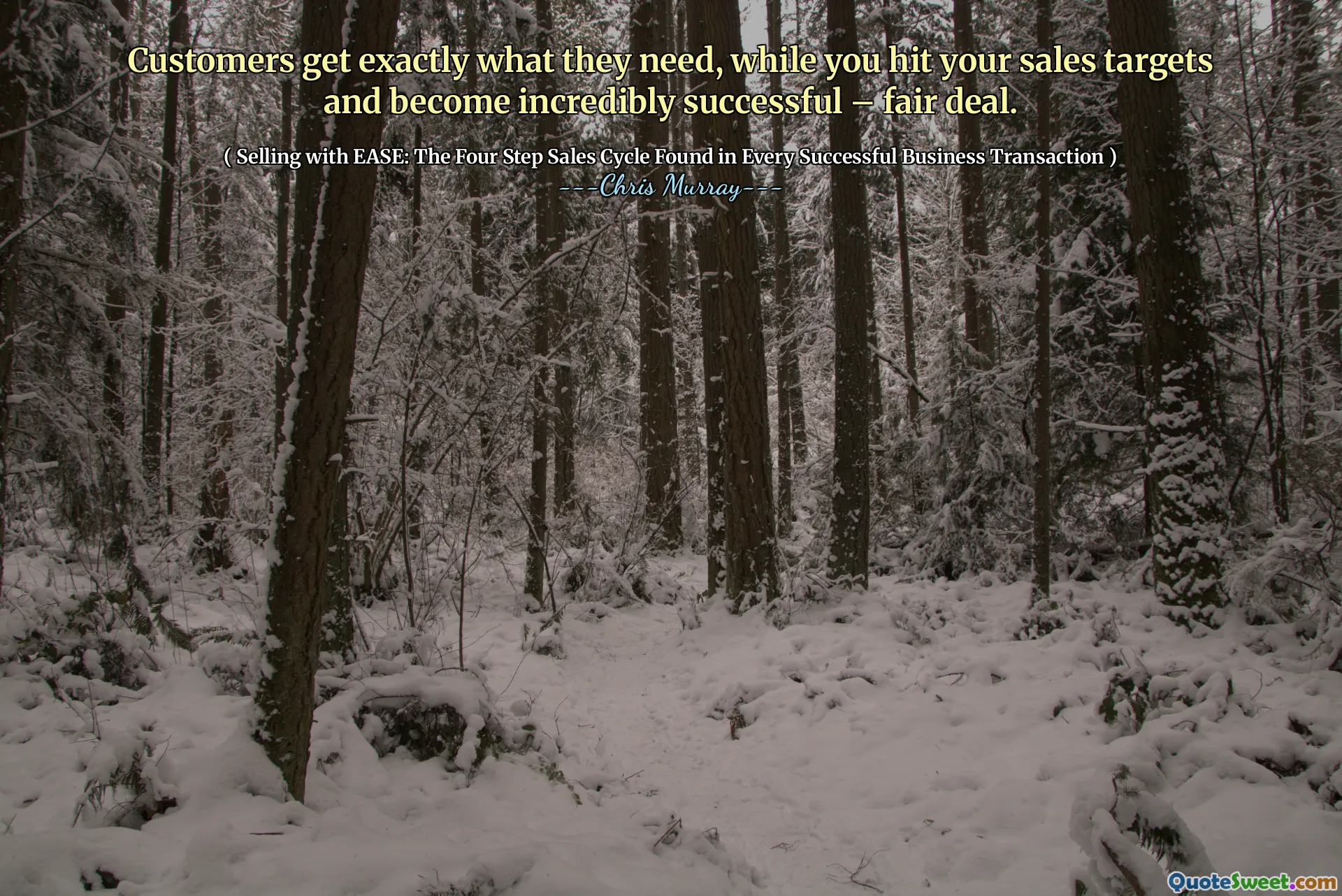 Customers get exactly what they need, while you hit your sales targets and become incredibly successful – fair deal.