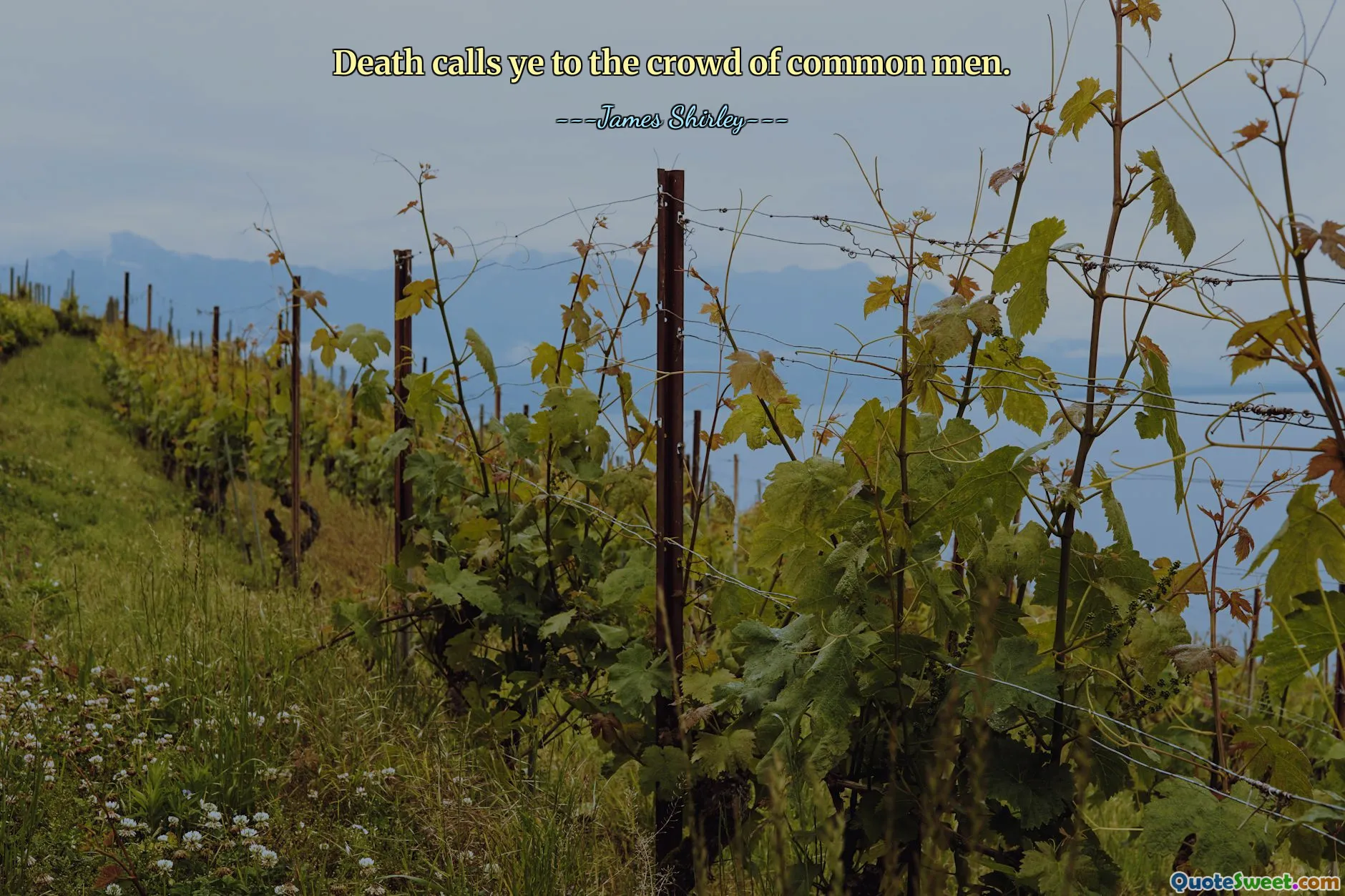 死亡将你们召唤到普通人的身边。