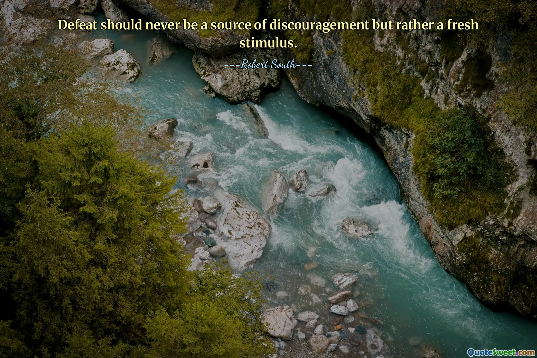 हार कभी भी निराशा का कारण नहीं होनी चाहिए बल्कि एक नई प्रेरणा होनी चाहिए।