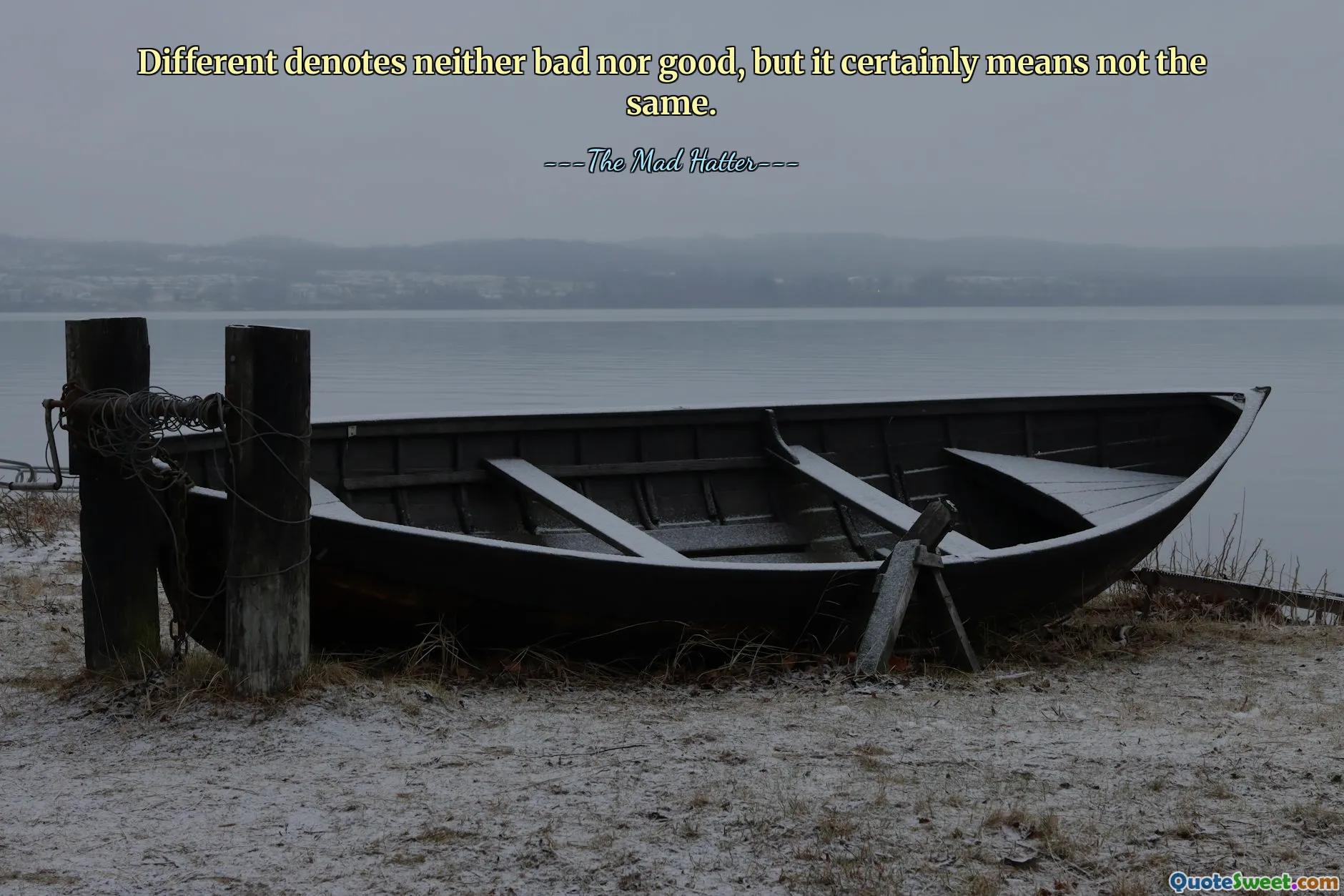 Different denotes neither bad nor good, but it certainly means not the same.