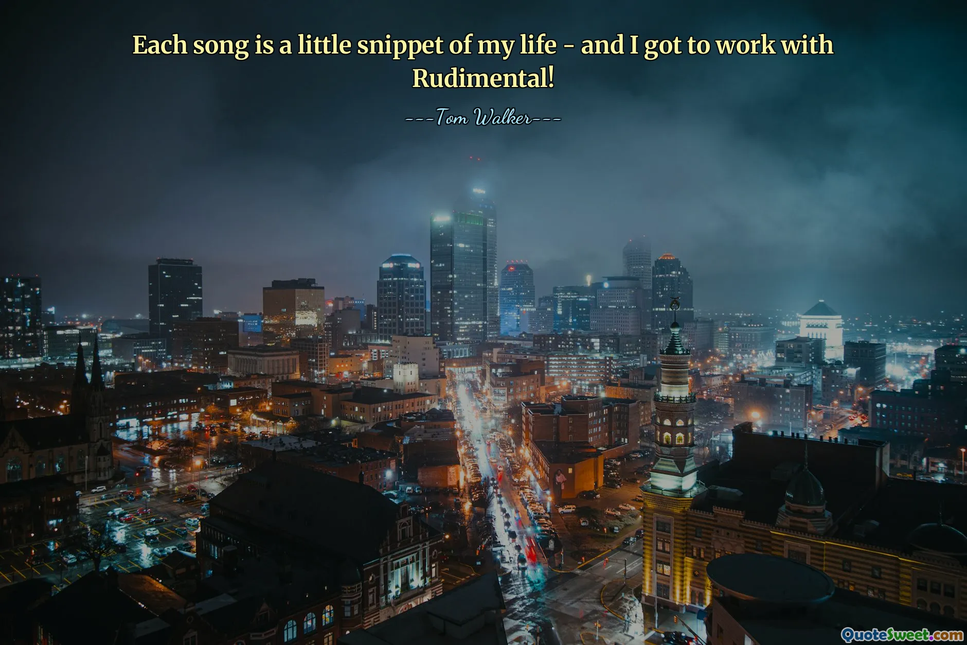 Each song is a little snippet of my life - and I got to work with Rudimental!