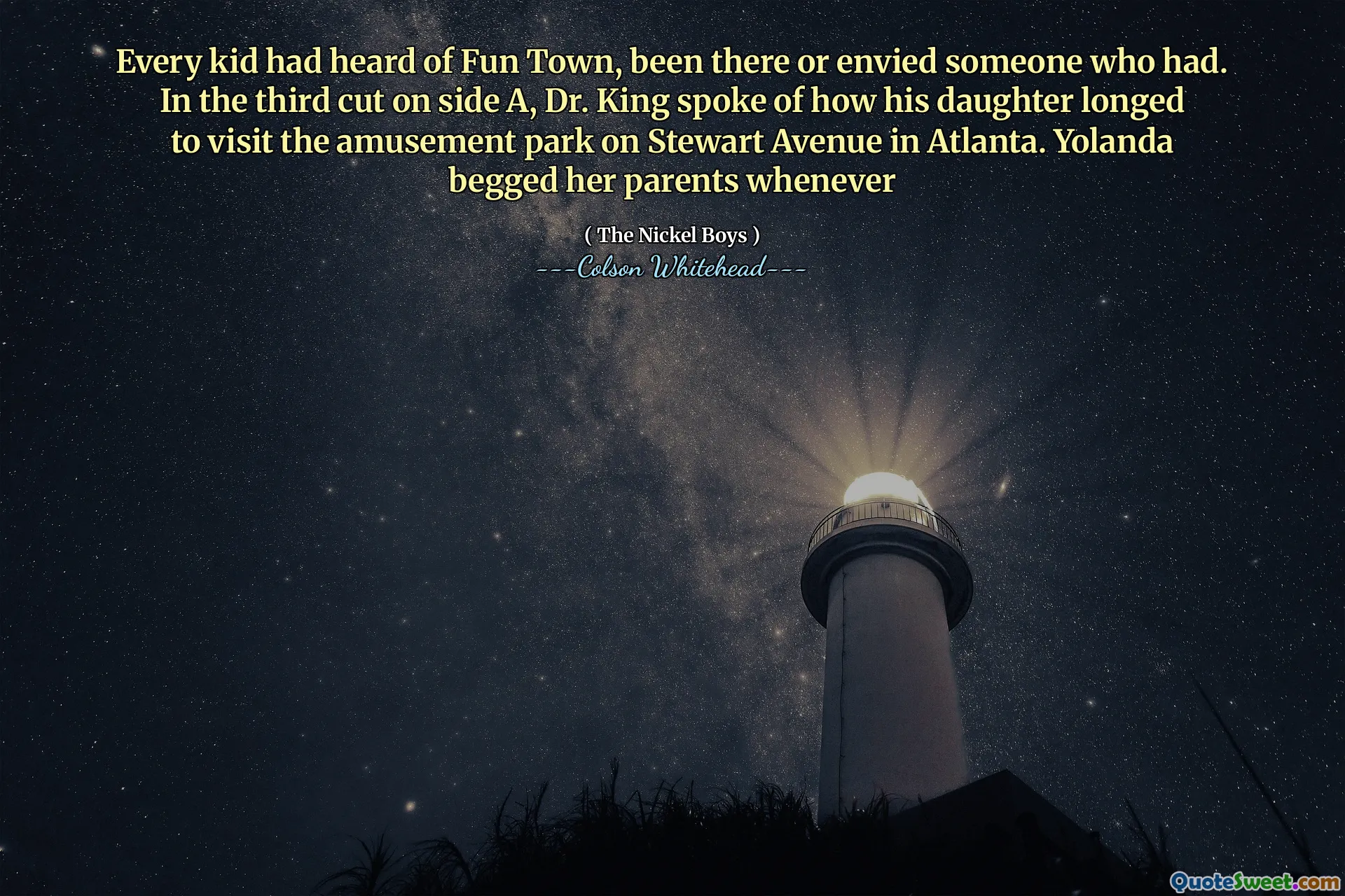 Every kid had heard of Fun Town, been there or envied someone who had. In the third cut on side A, Dr. King spoke of how his daughter longed to visit the amusement park on Stewart Avenue in Atlanta. Yolanda begged her parents whenever