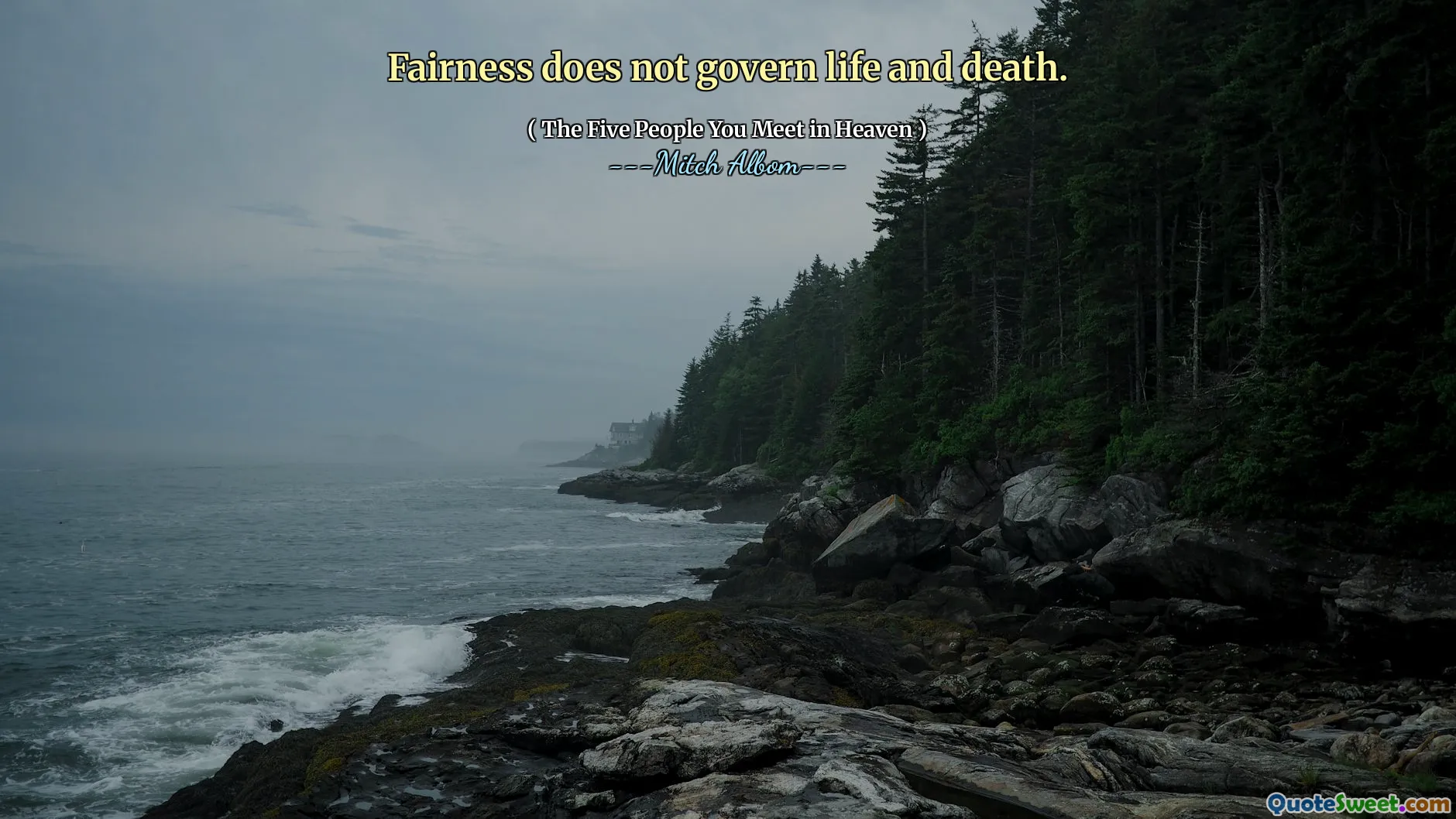 निष्पक्षता जीवन और मृत्यु को नियंत्रित नहीं करती है।