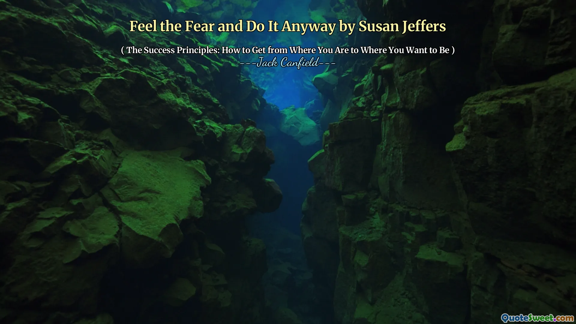 Feel the Fear and Do It Anyway by Susan Jeffers