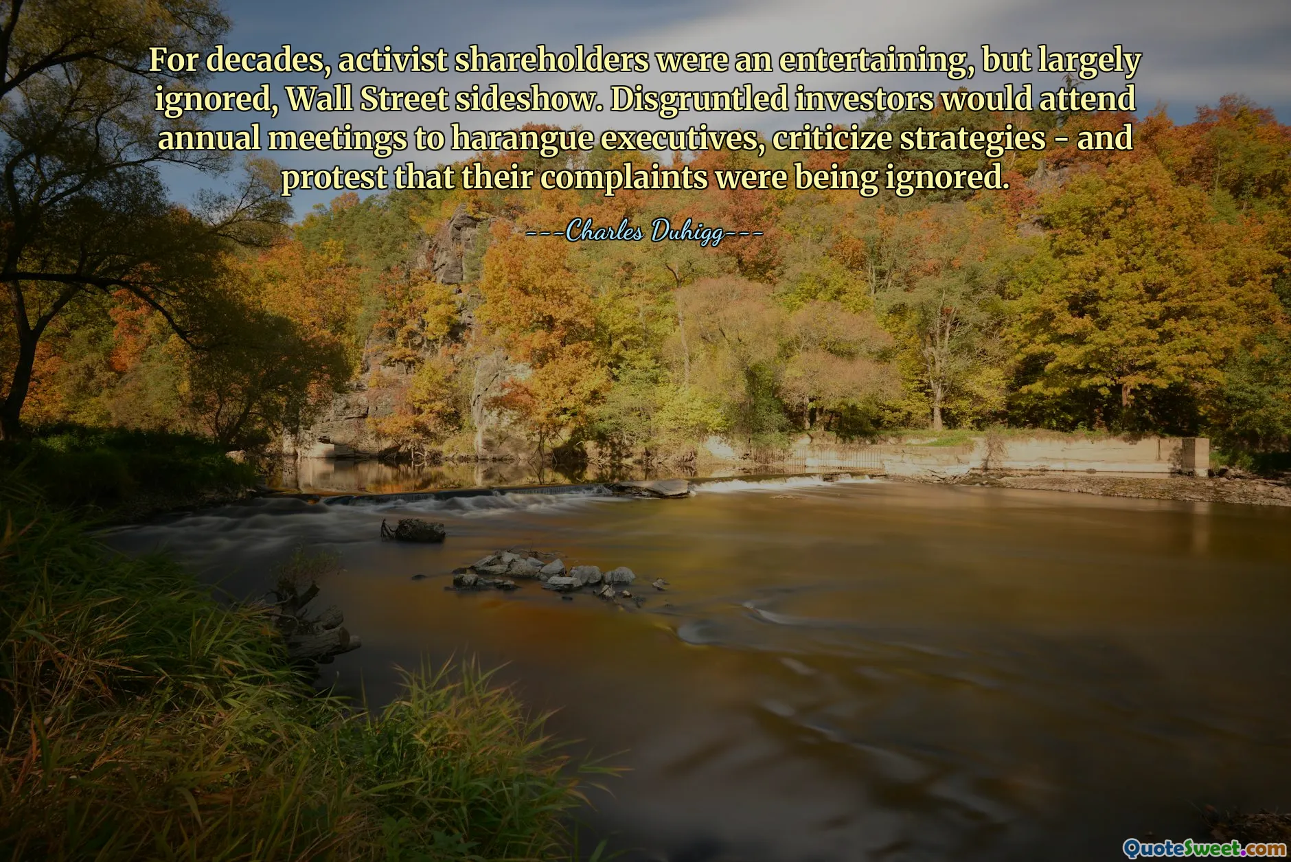 Pendant des décennies, les actionnaires activistes ont constitué un spectacle secondaire divertissant, mais largement ignoré, à Wall Street. Les investisseurs mécontents assistaient aux réunions annuelles pour haranguer les dirigeants, critiquer les stratégies et protester contre le fait que leurs plaintes étaient ignorées.