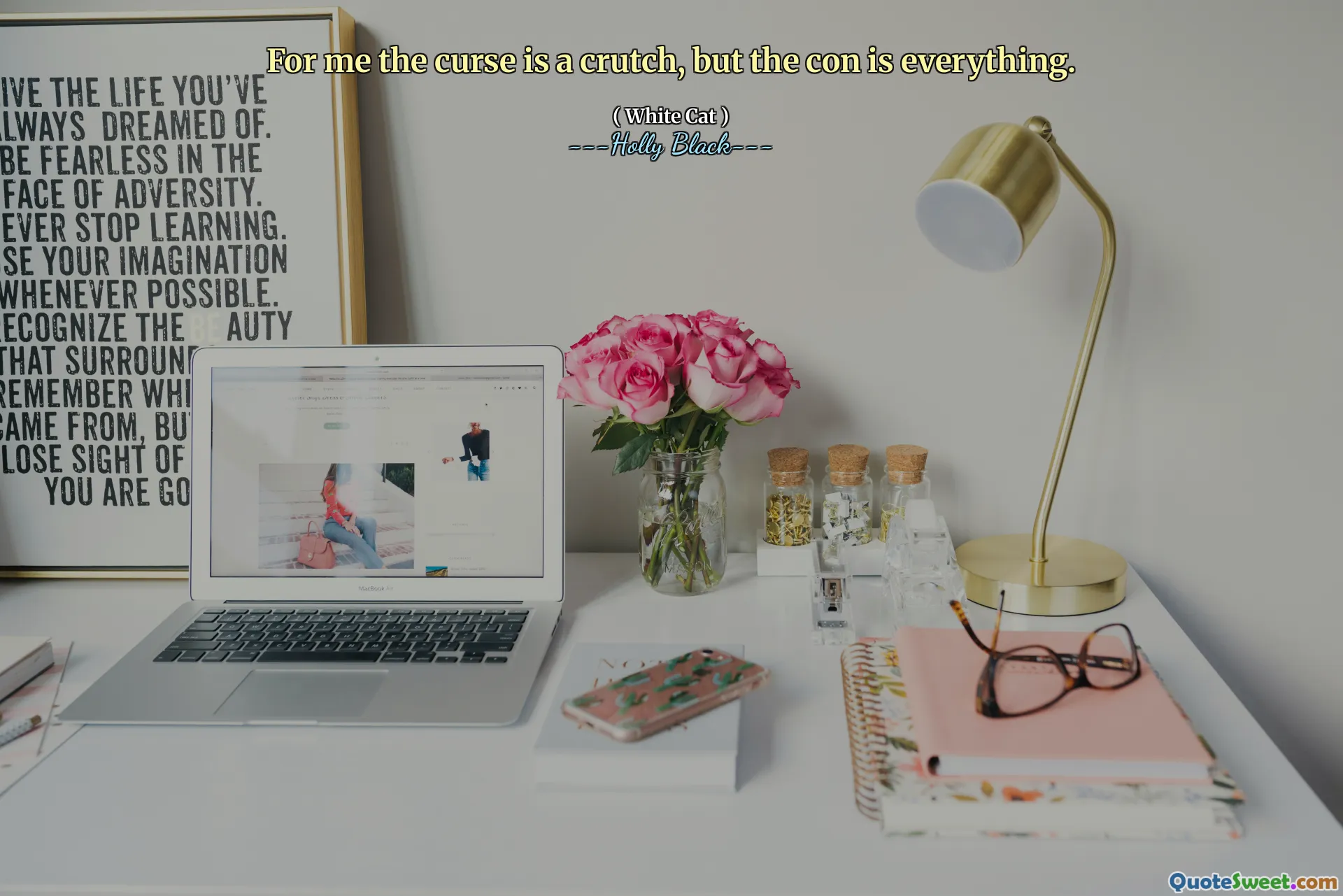 For me the curse is a crutch, but the con is everything.