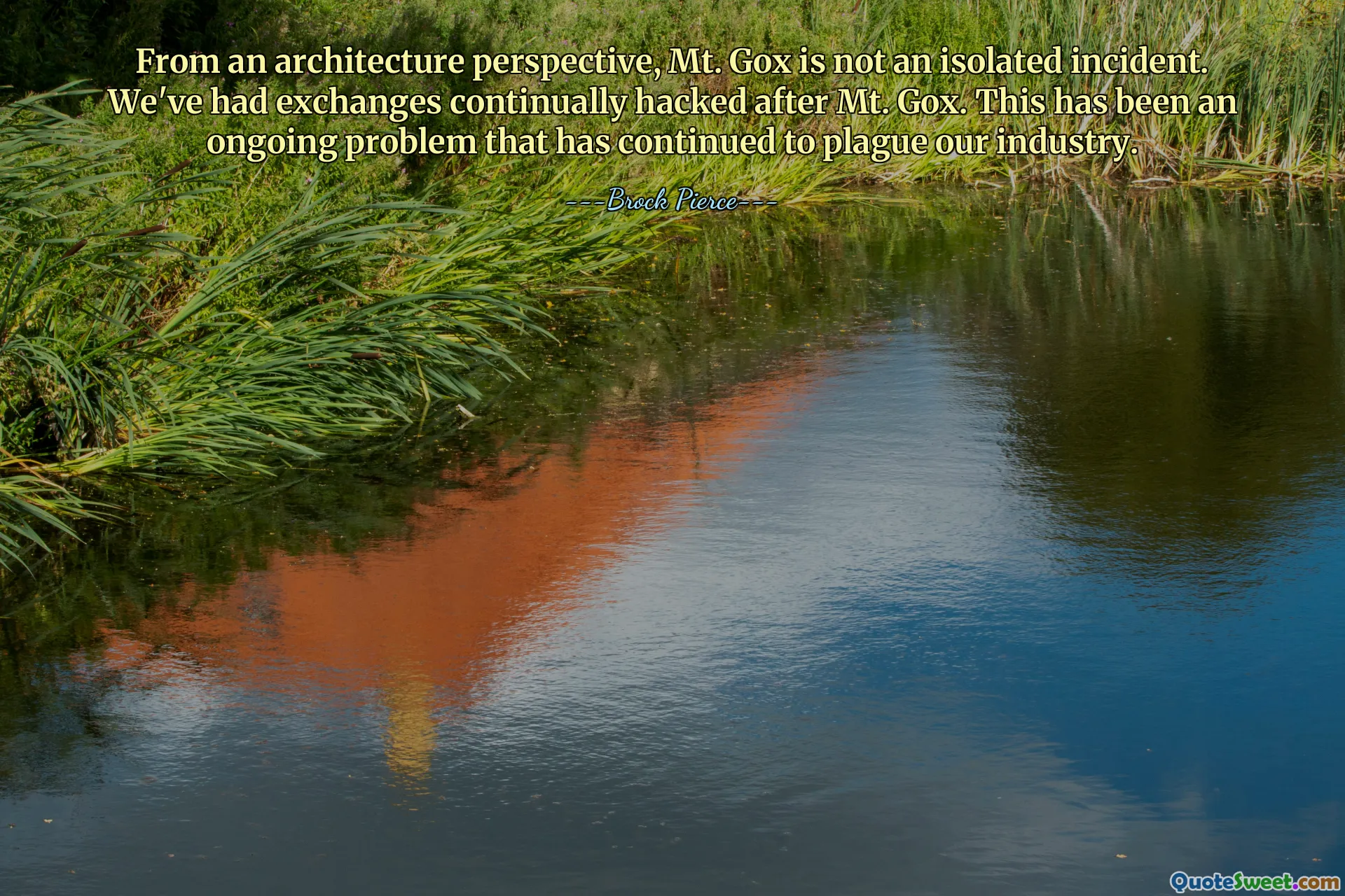Z pohledu architektury není hora Gox izolovaným incidentem. Po Mt. Gox jsme neustále hackovali burzy. Jedná se o přetrvávající problém, který nadále sužuje naše odvětví.