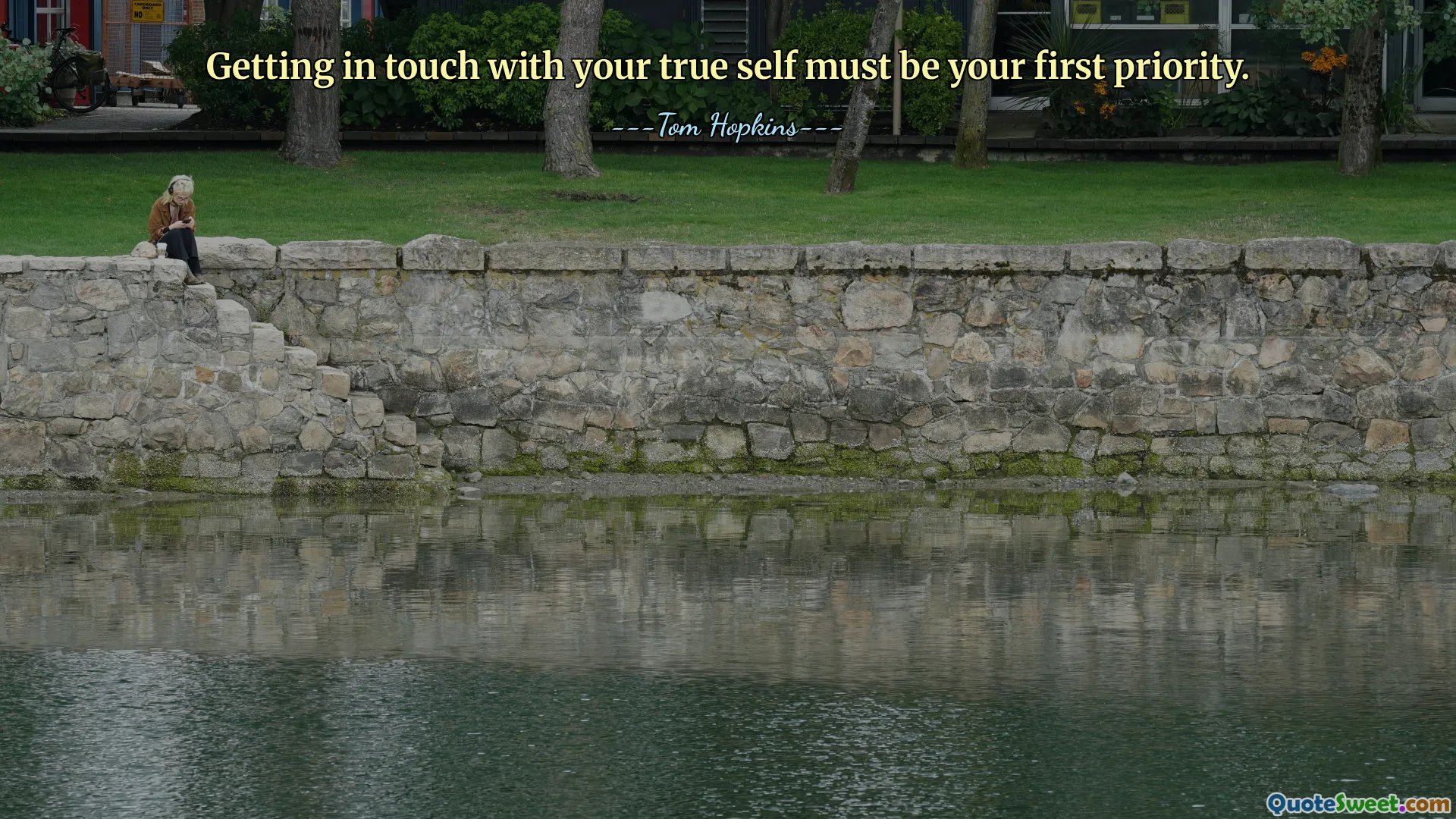 Dostat se do kontaktu se svým skutečným já musí být vaší první prioritou.