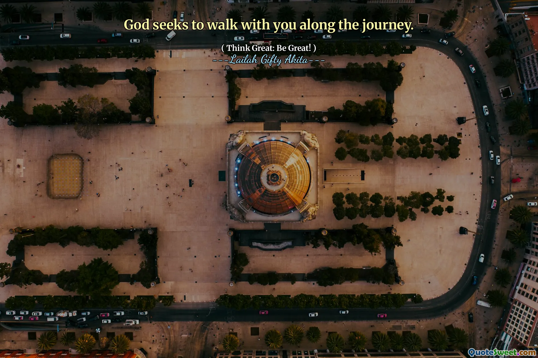 God seeks to walk with you along the journey.